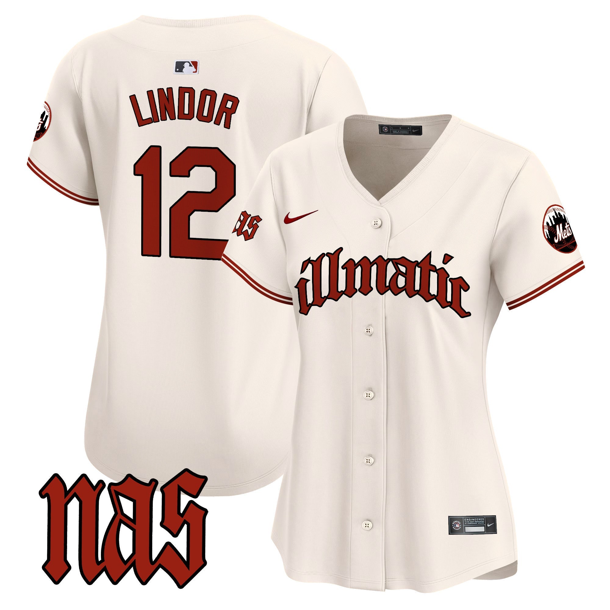 Women’s Nas Illmatic Vapor Premier Limited Jersey