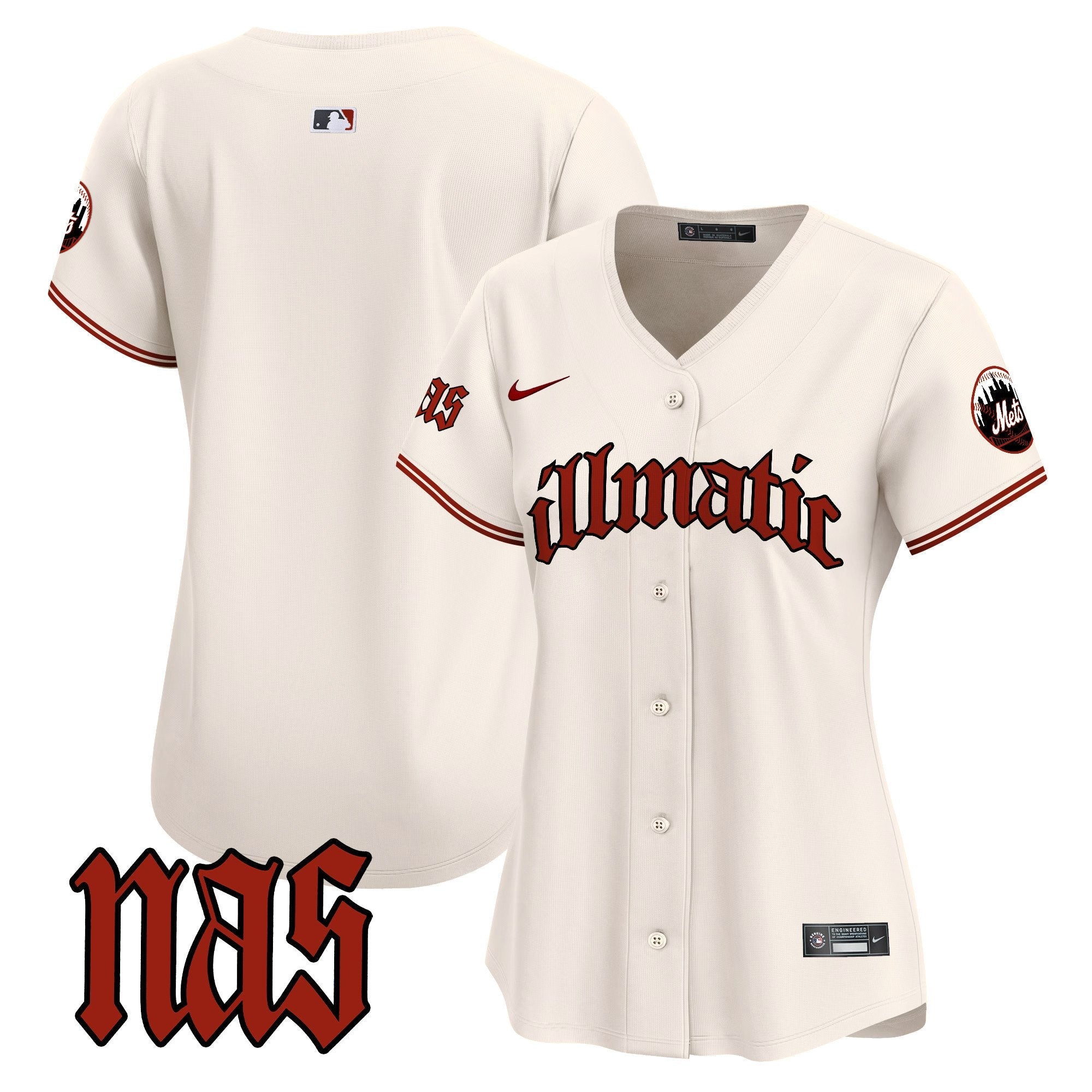 Women’s Nas Illmatic Vapor Premier Limited Jersey