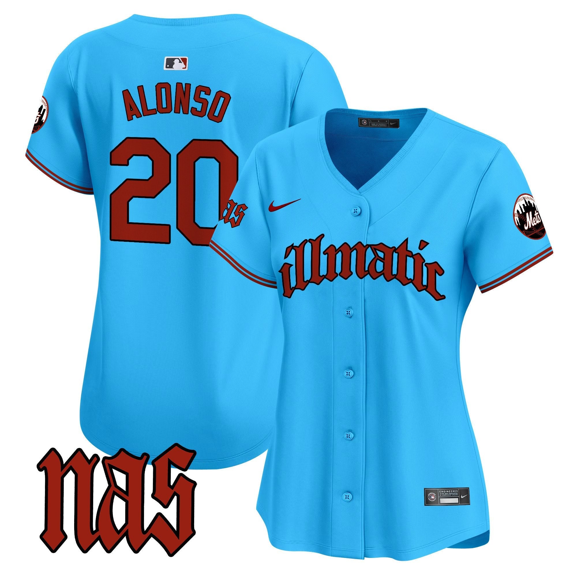Women’s Nas Illmatic Vapor Premier Limited Jersey