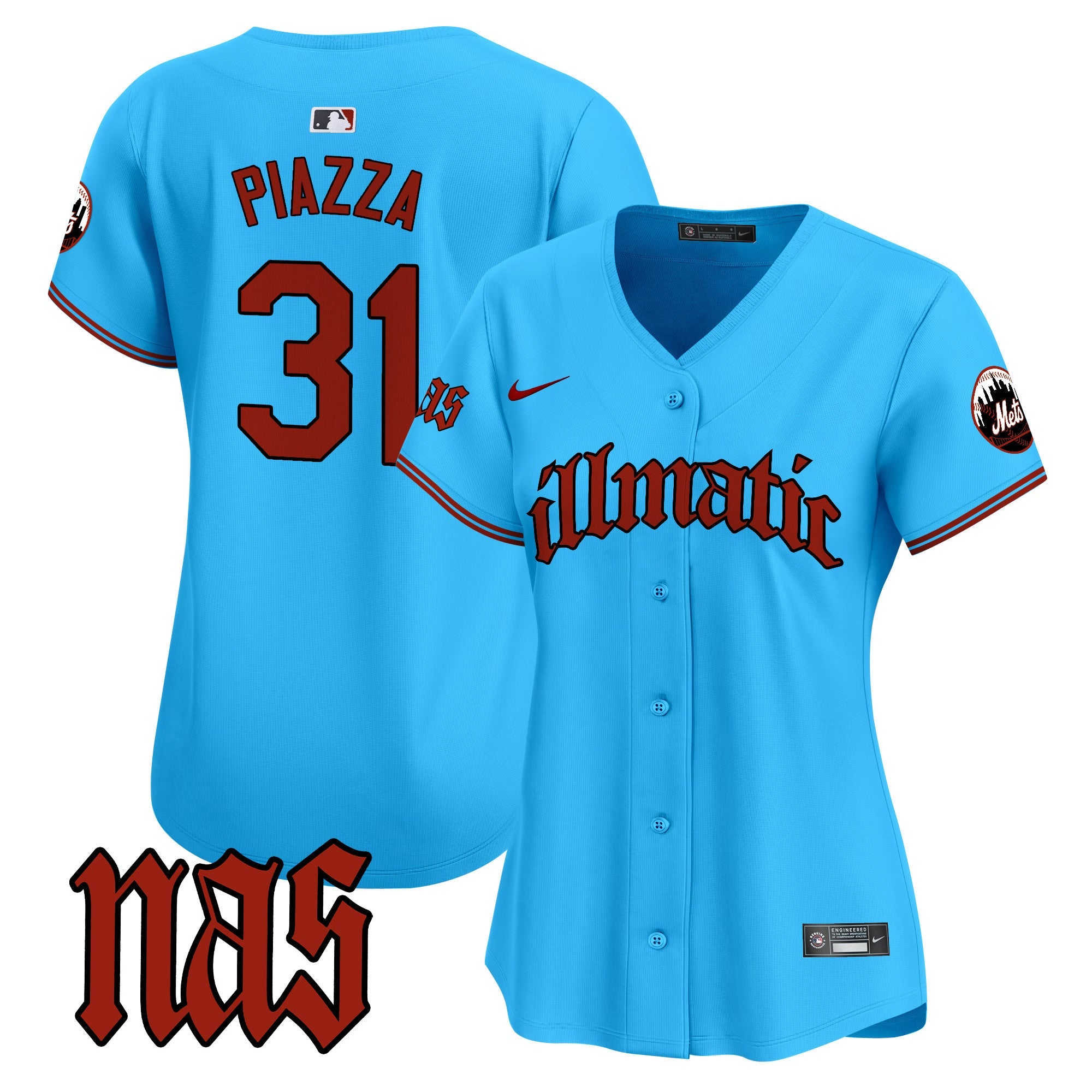 Women’s Nas Illmatic Vapor Premier Limited Jersey