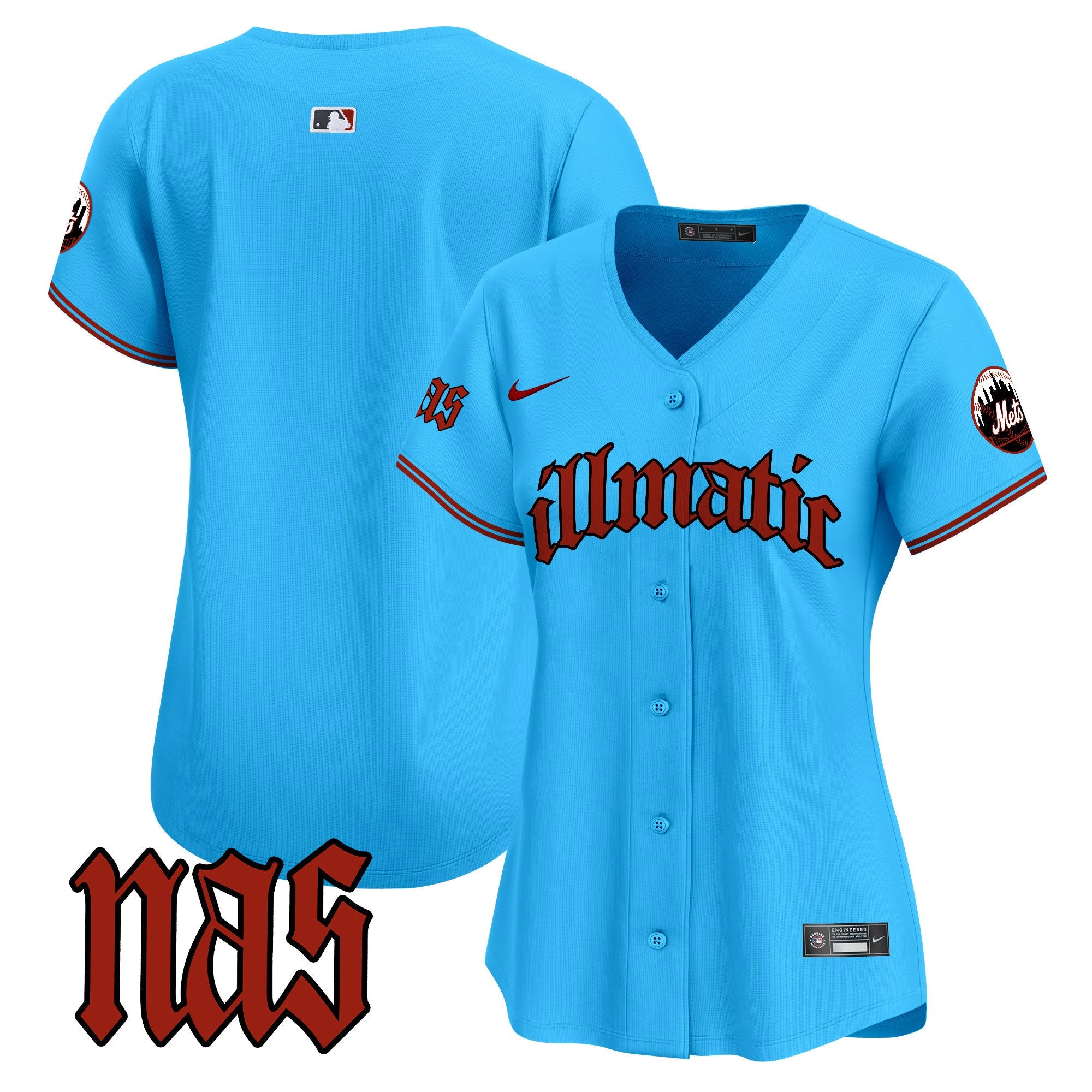 Women’s Nas Illmatic Vapor Premier Limited Jersey