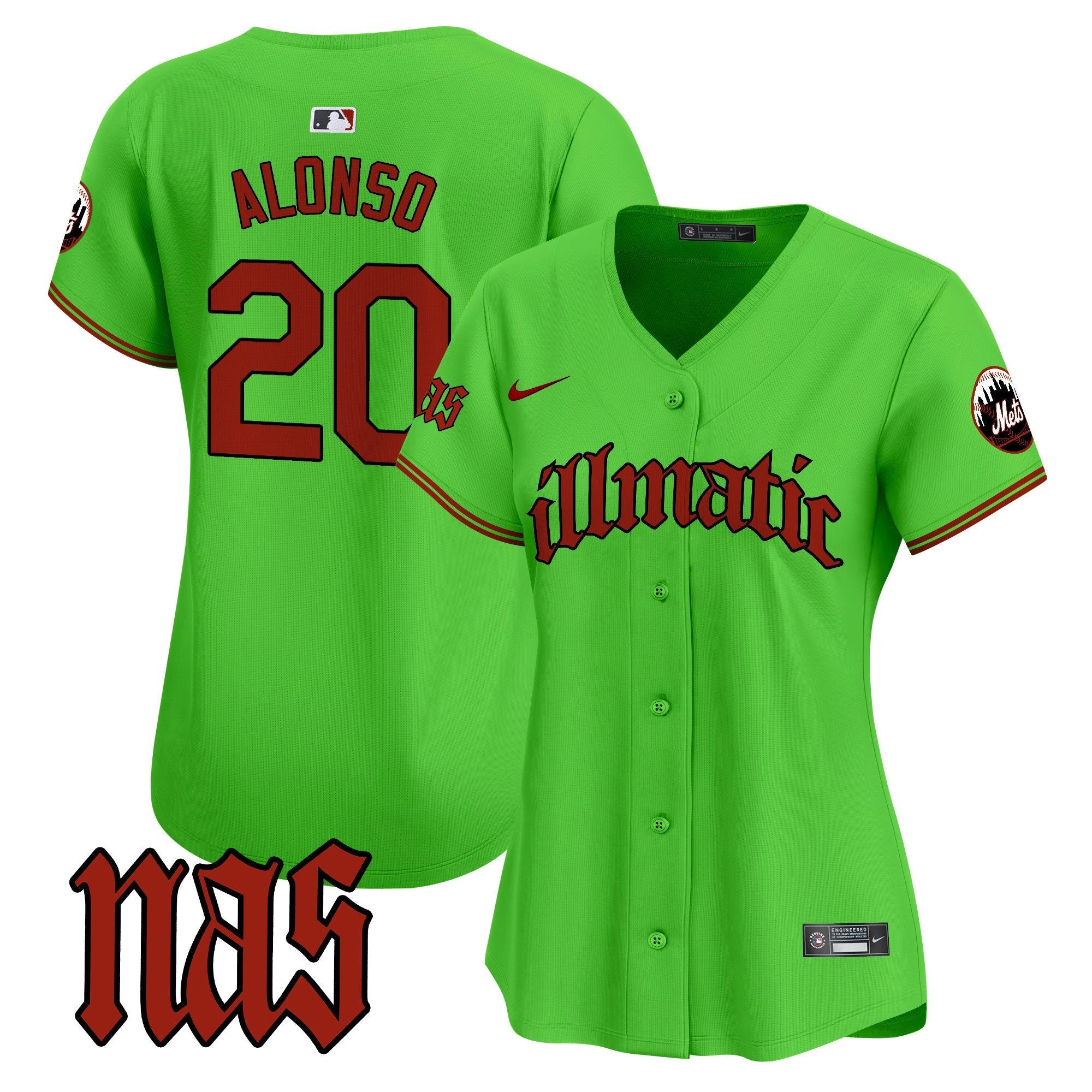 Women’s Nas Illmatic Vapor Premier Limited Jersey