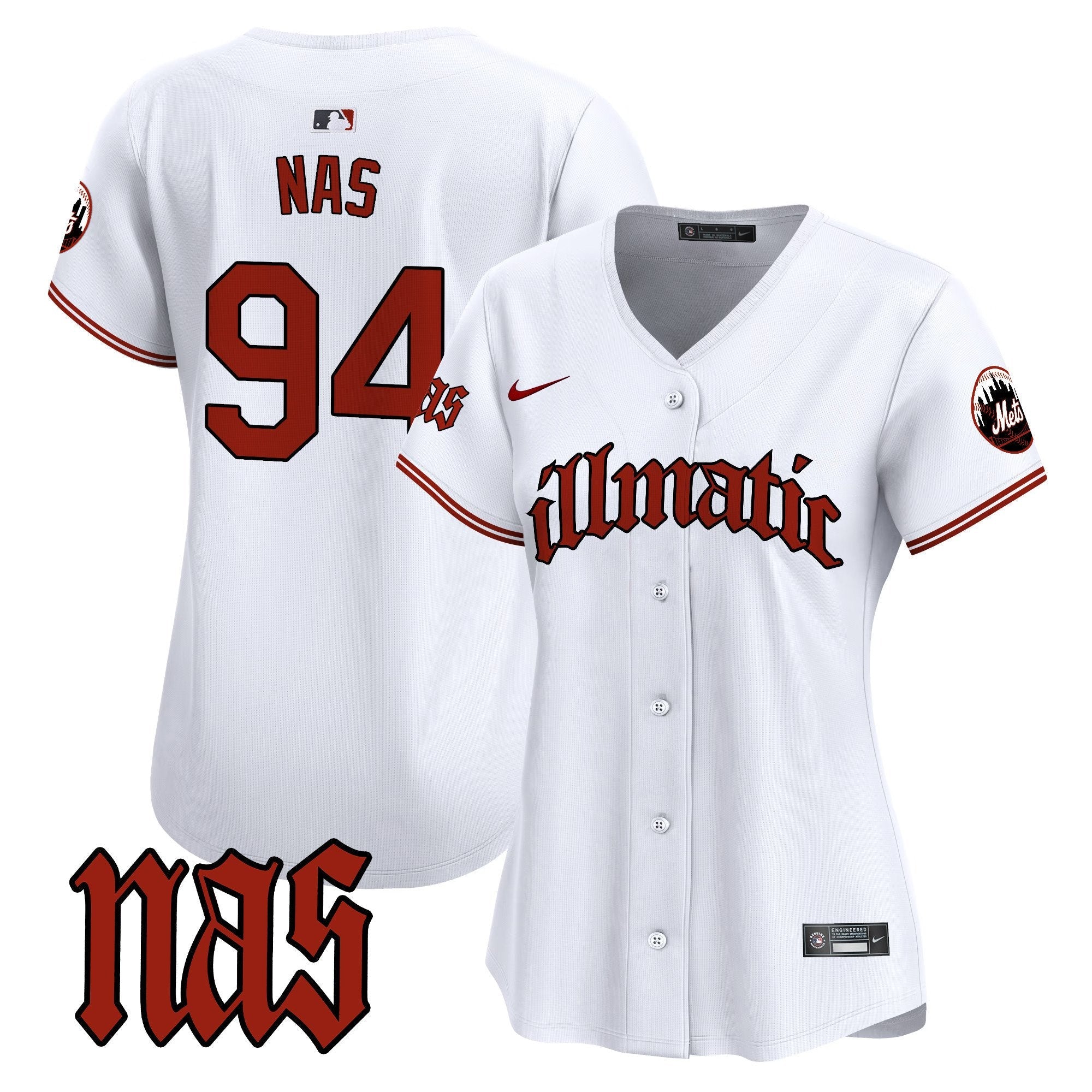 Women’s Nas Illmatic Vapor Premier Limited Jersey