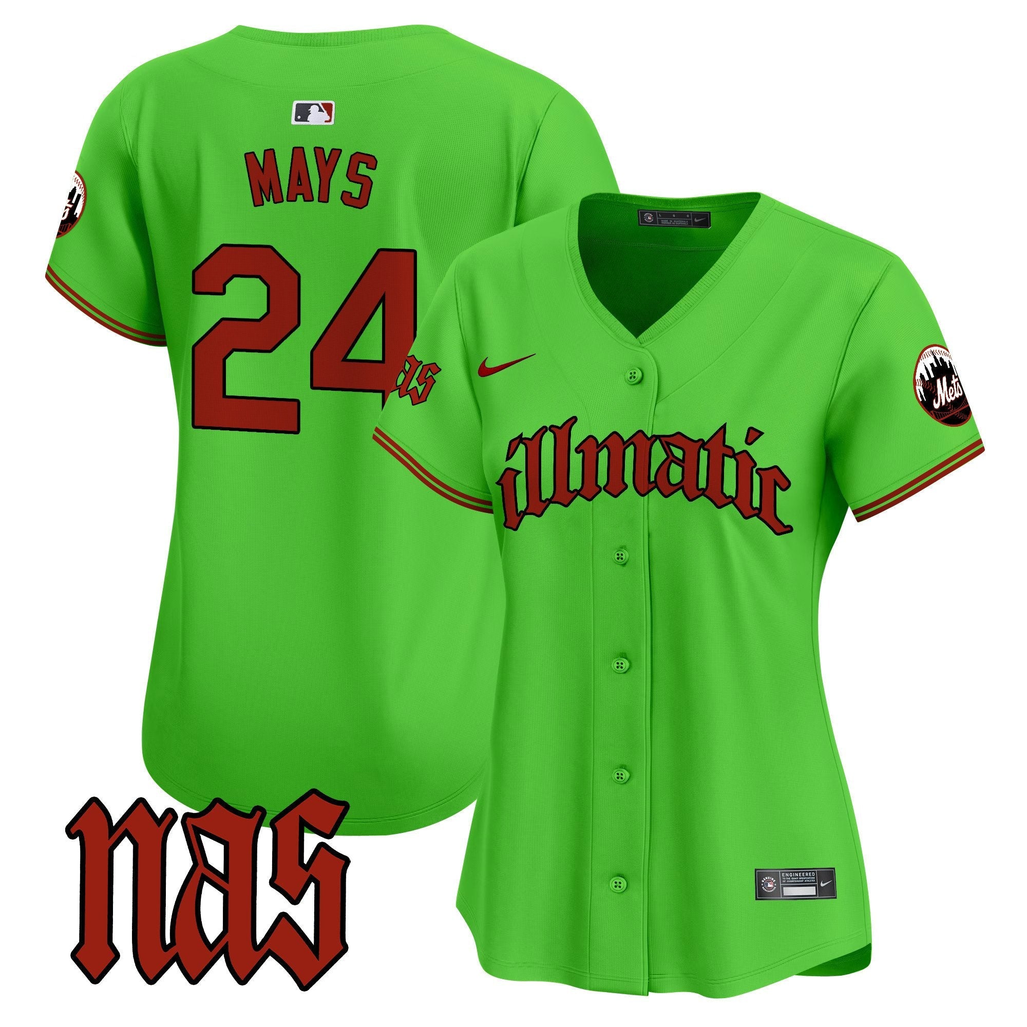 Women’s Nas Illmatic Vapor Premier Limited Jersey