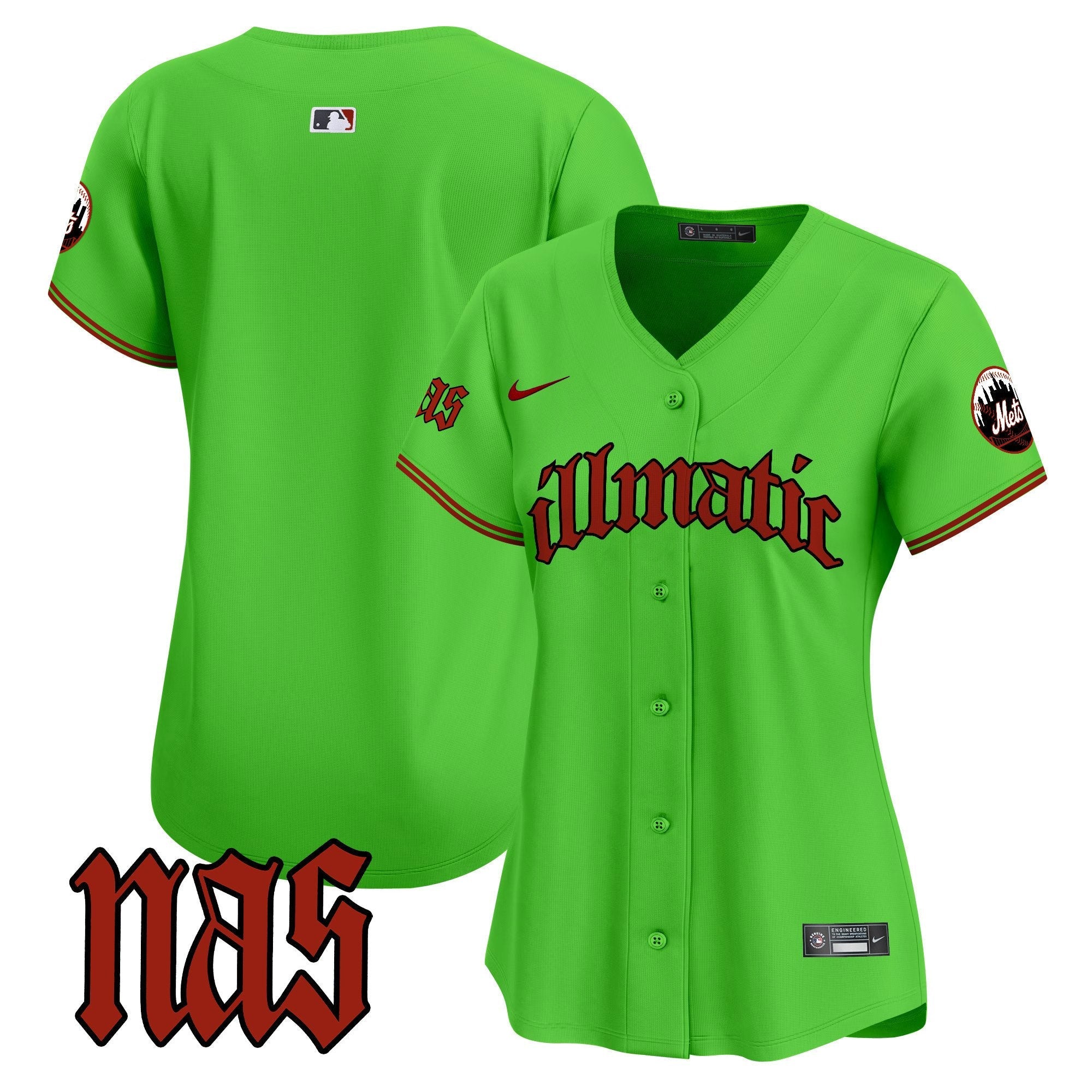 Women’s Nas Illmatic Vapor Premier Limited Jersey