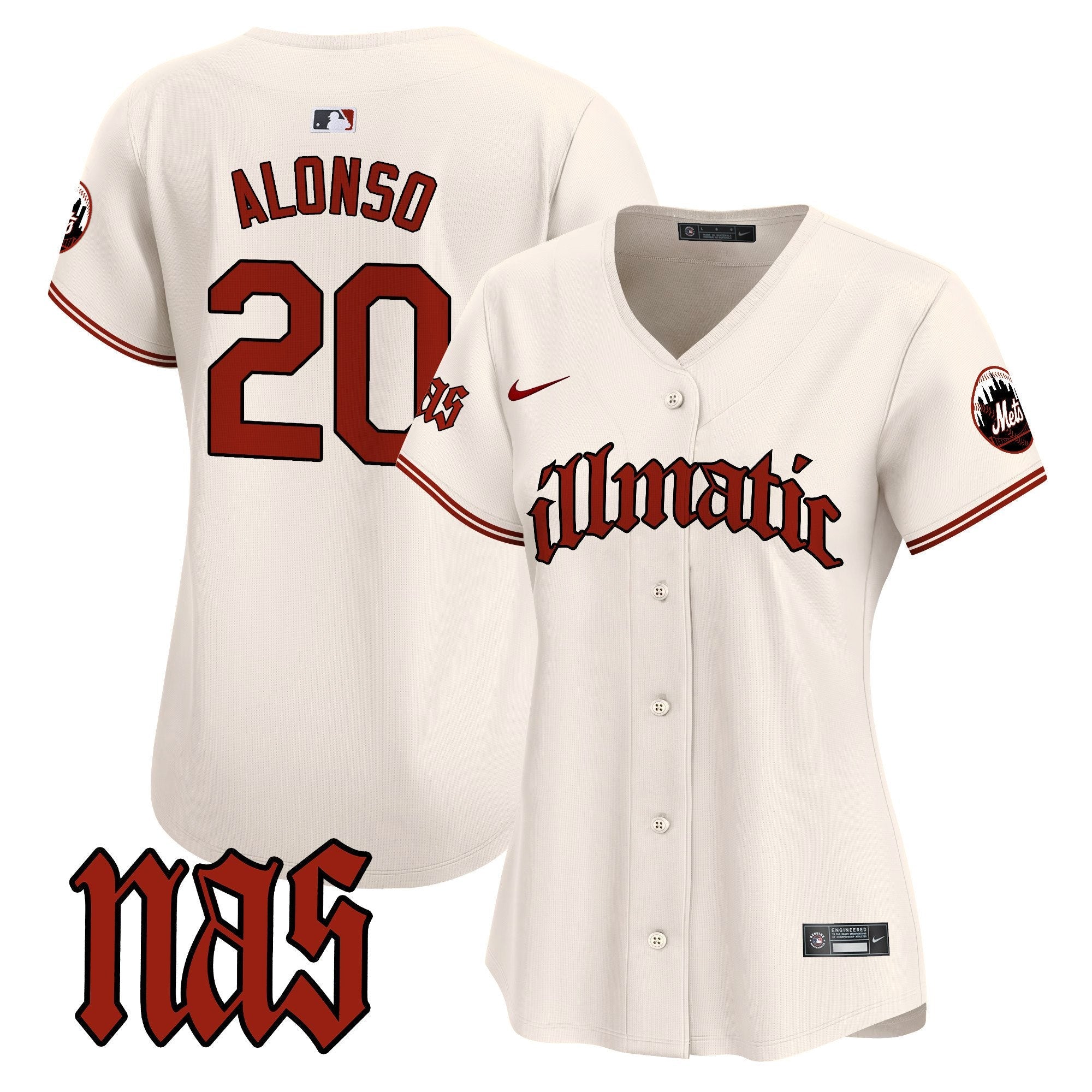 Women’s Nas Illmatic Vapor Premier Limited Jersey
