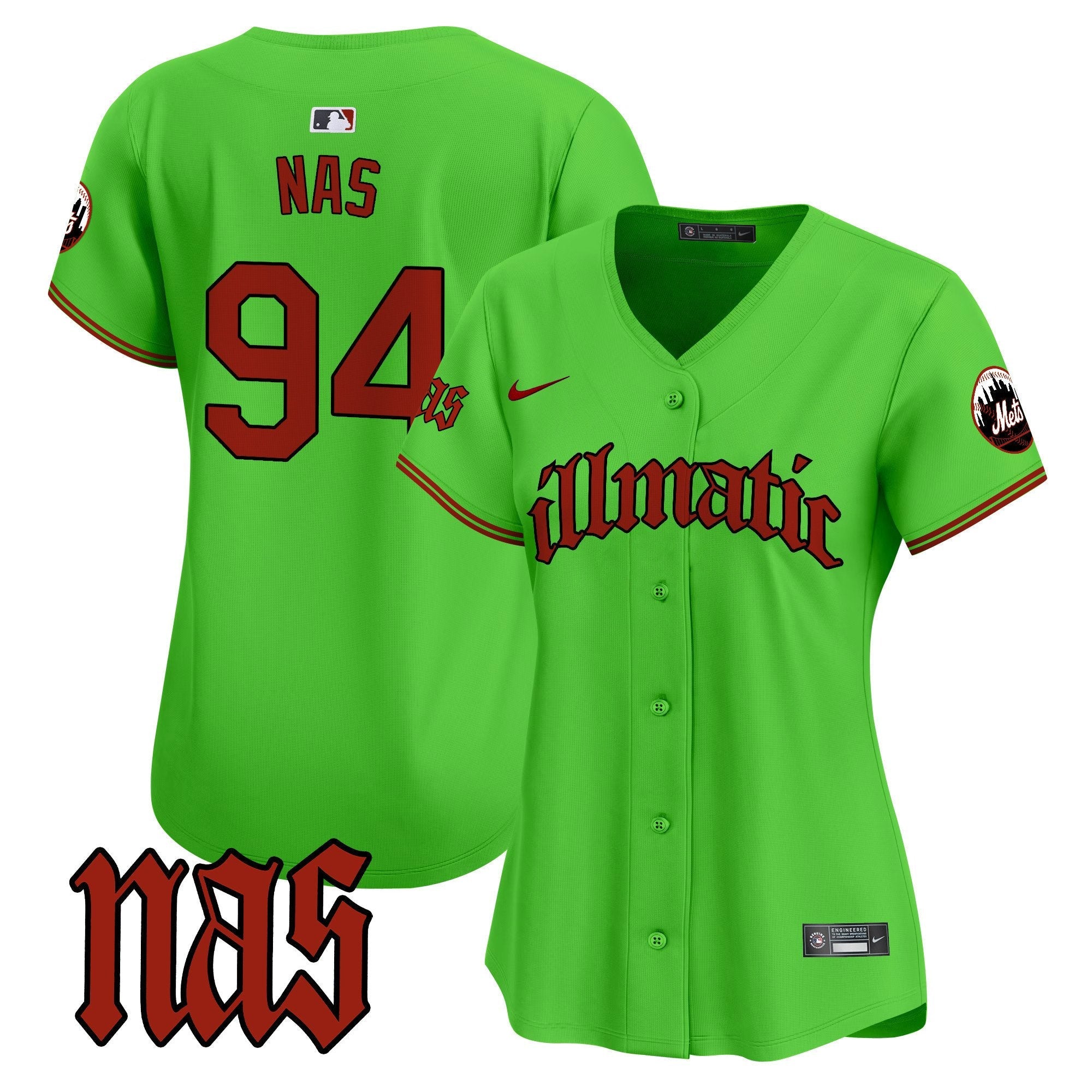 Women’s Nas Illmatic Vapor Premier Limited Jersey