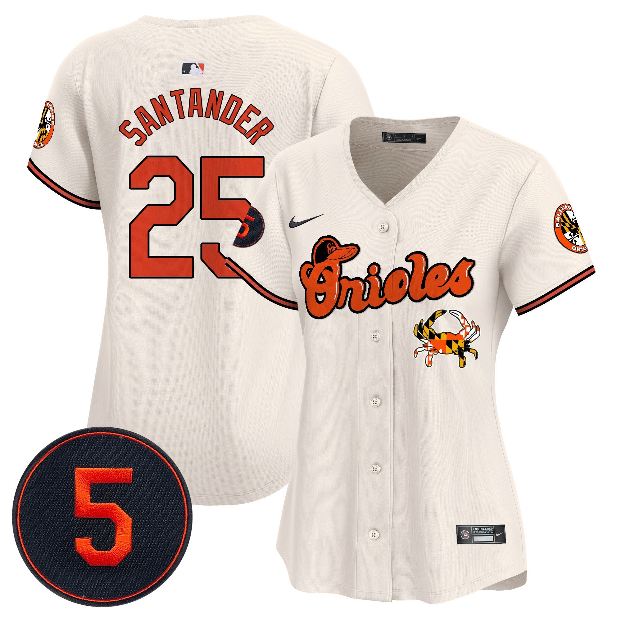 Women’s Baltimore Robinson Patch Vapor Premier Limited Jersey V6