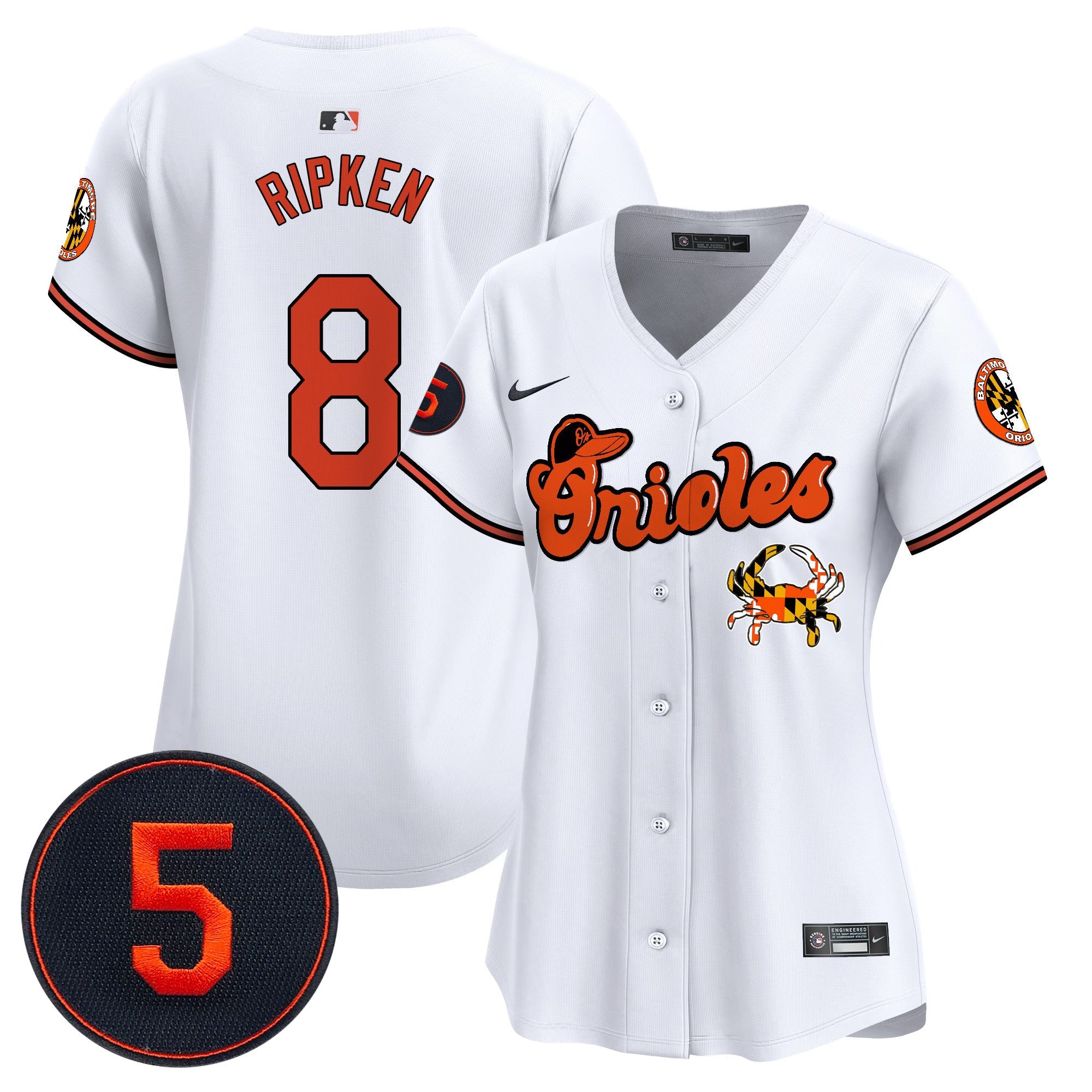 Women’s Baltimore Robinson Patch Vapor Premier Limited Jersey V6