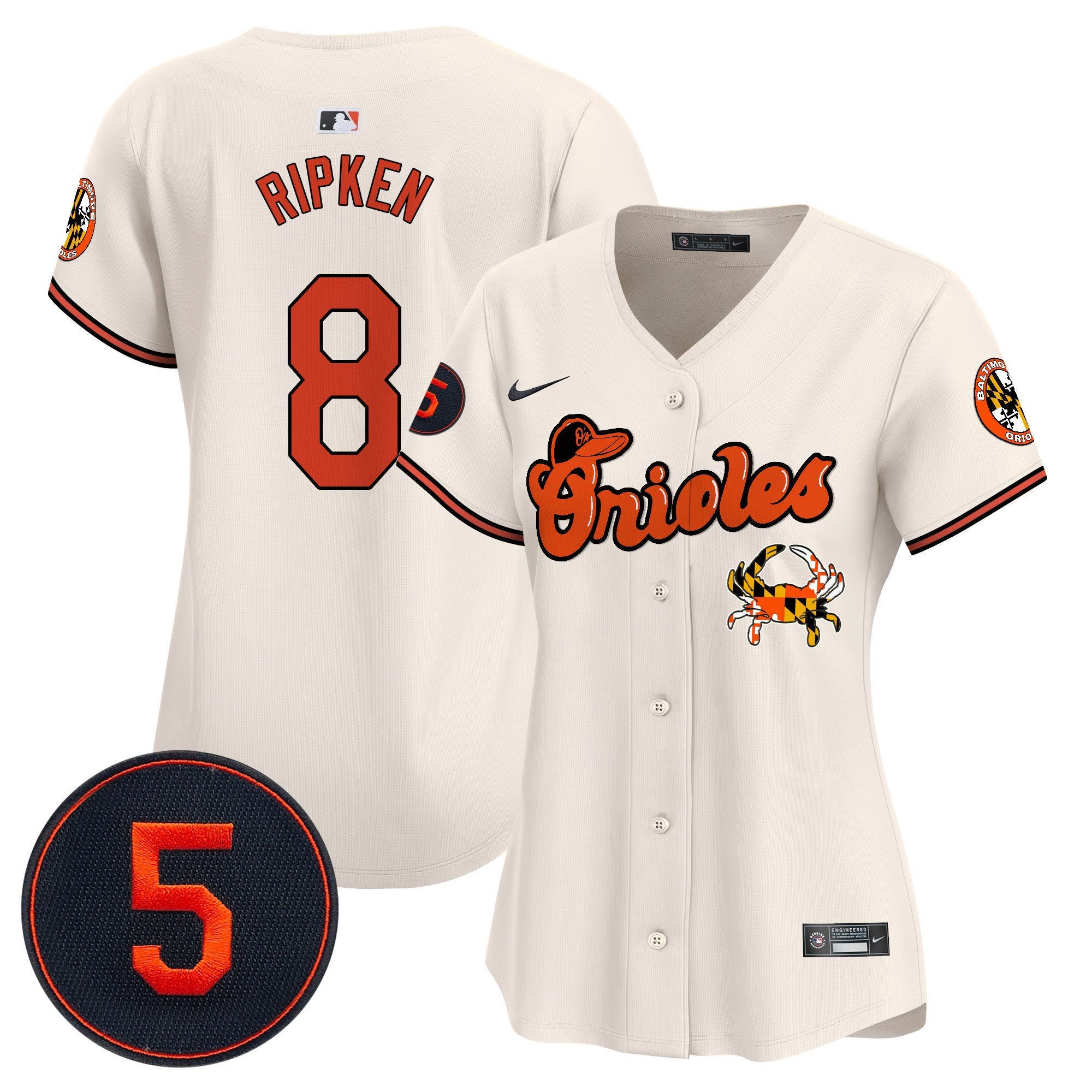 Women’s Baltimore Robinson Patch Vapor Premier Limited Jersey V6