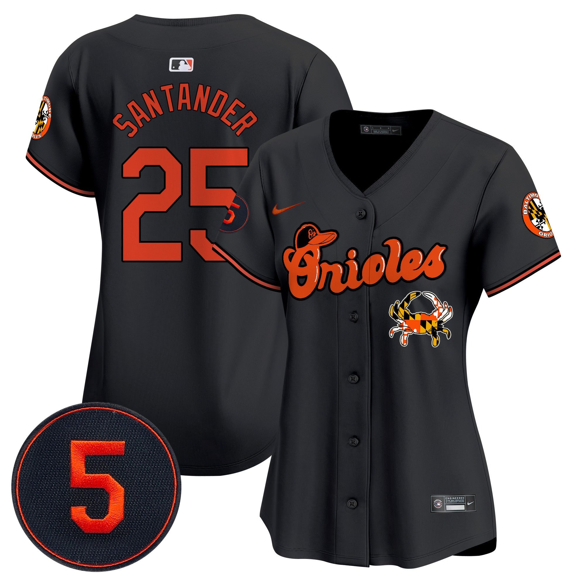 Women’s Baltimore Robinson Patch Vapor Premier Limited Jersey V6