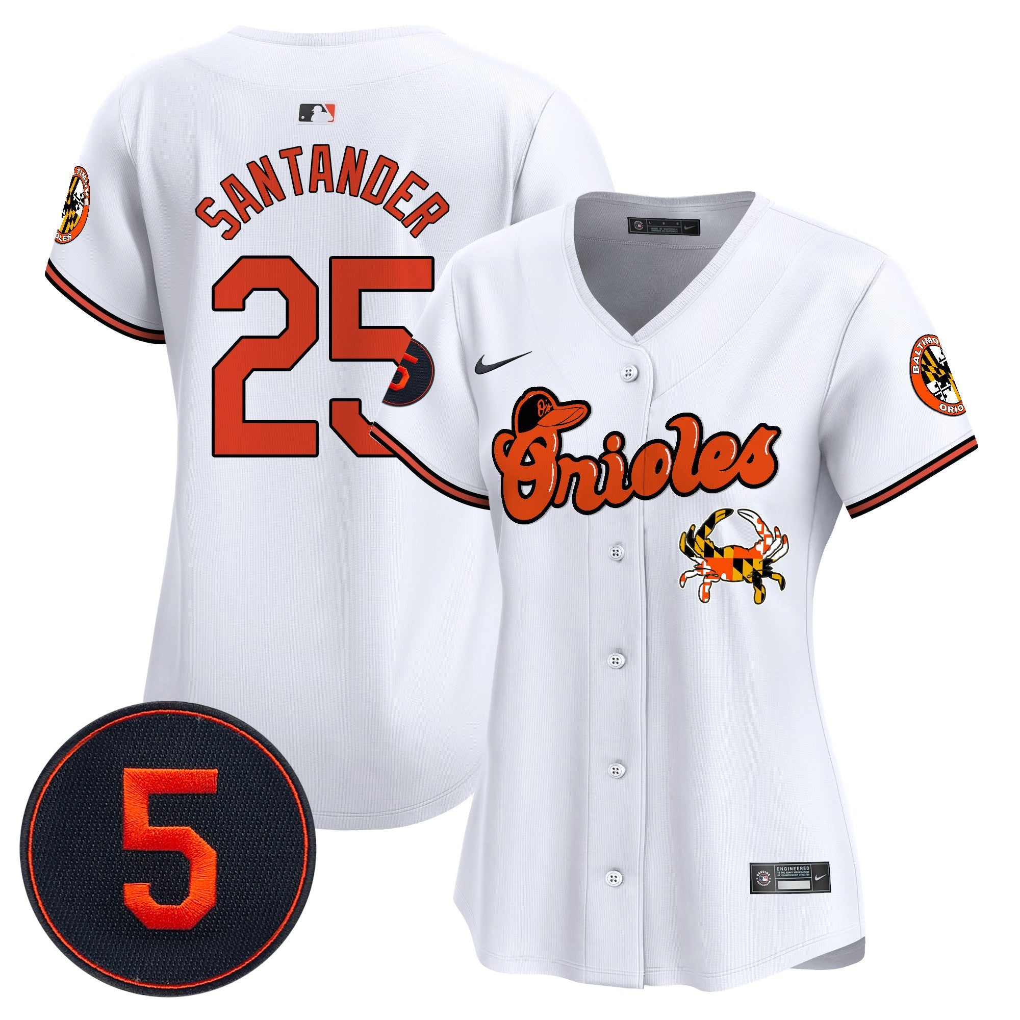 Women’s Baltimore Robinson Patch Vapor Premier Limited Jersey V6
