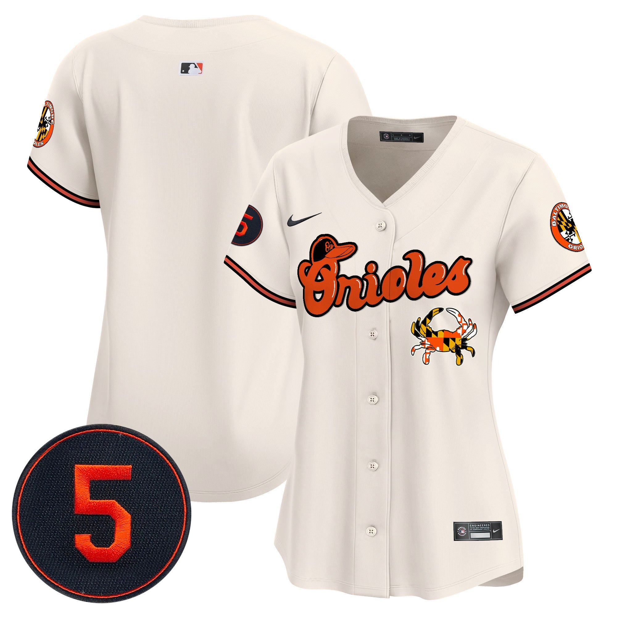 Women’s Baltimore Robinson Patch Vapor Premier Limited Jersey V6