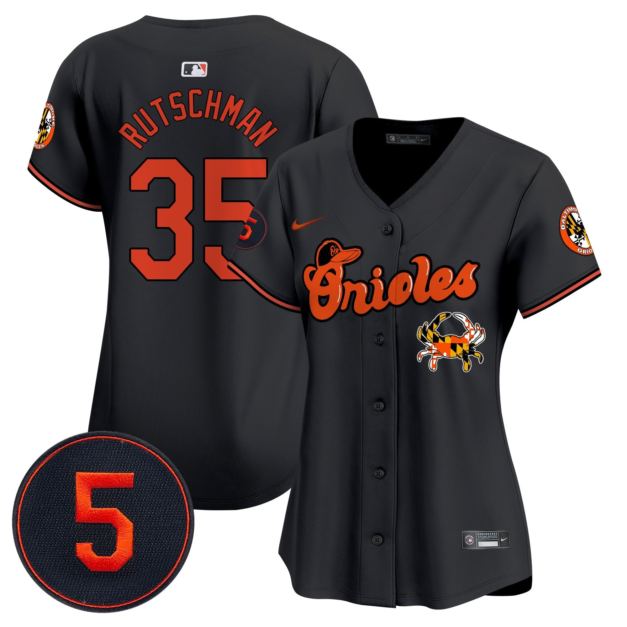 Women’s Baltimore Robinson Patch Vapor Premier Limited Jersey V6