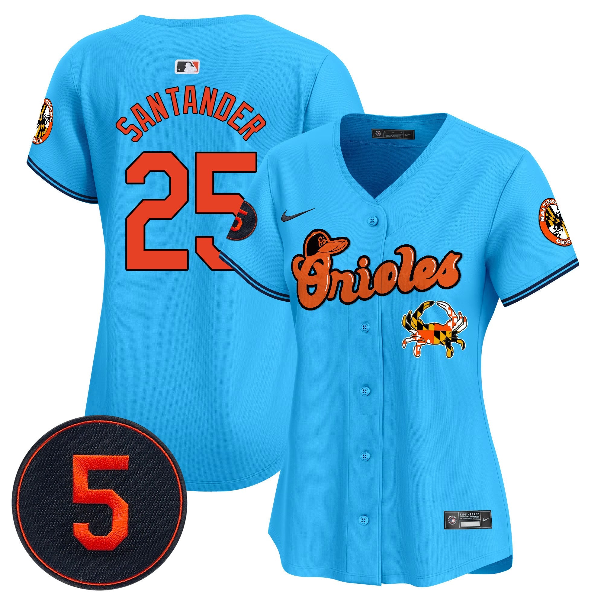 Women’s Baltimore Robinson Patch Vapor Premier Limited Jersey V6