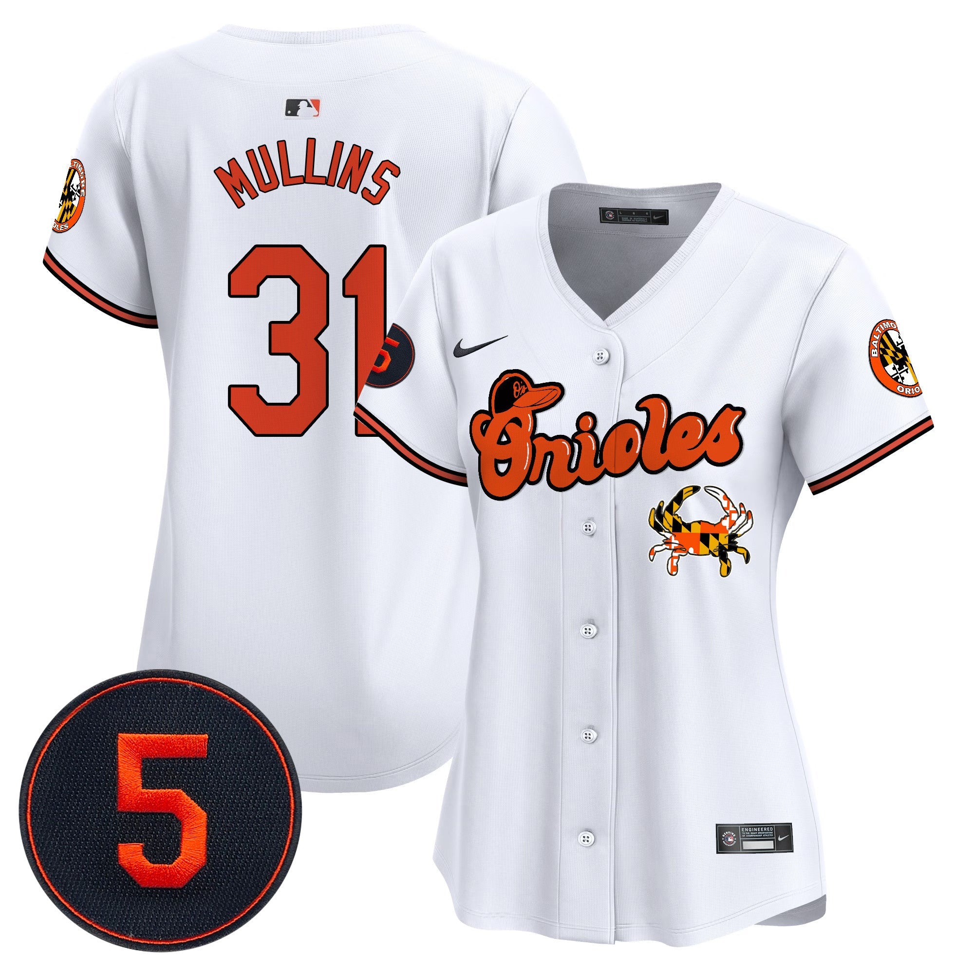 Women’s Baltimore Robinson Patch Vapor Premier Limited Jersey V6