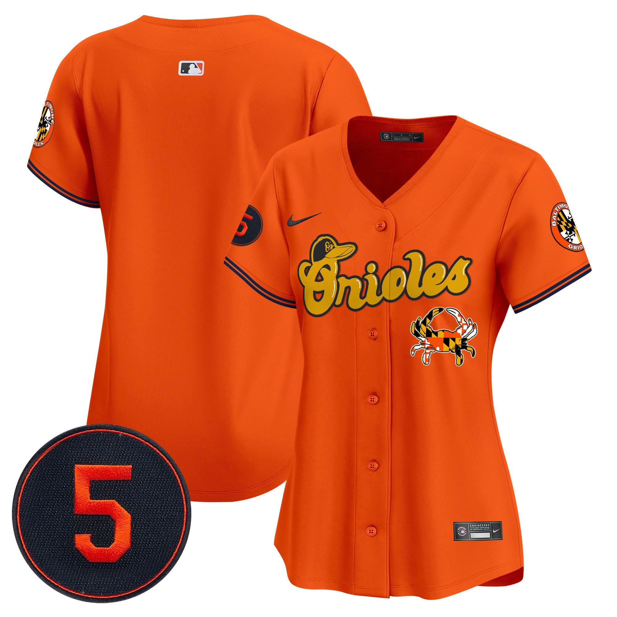 Women’s Baltimore Robinson Patch Vapor Premier Limited Jersey V6