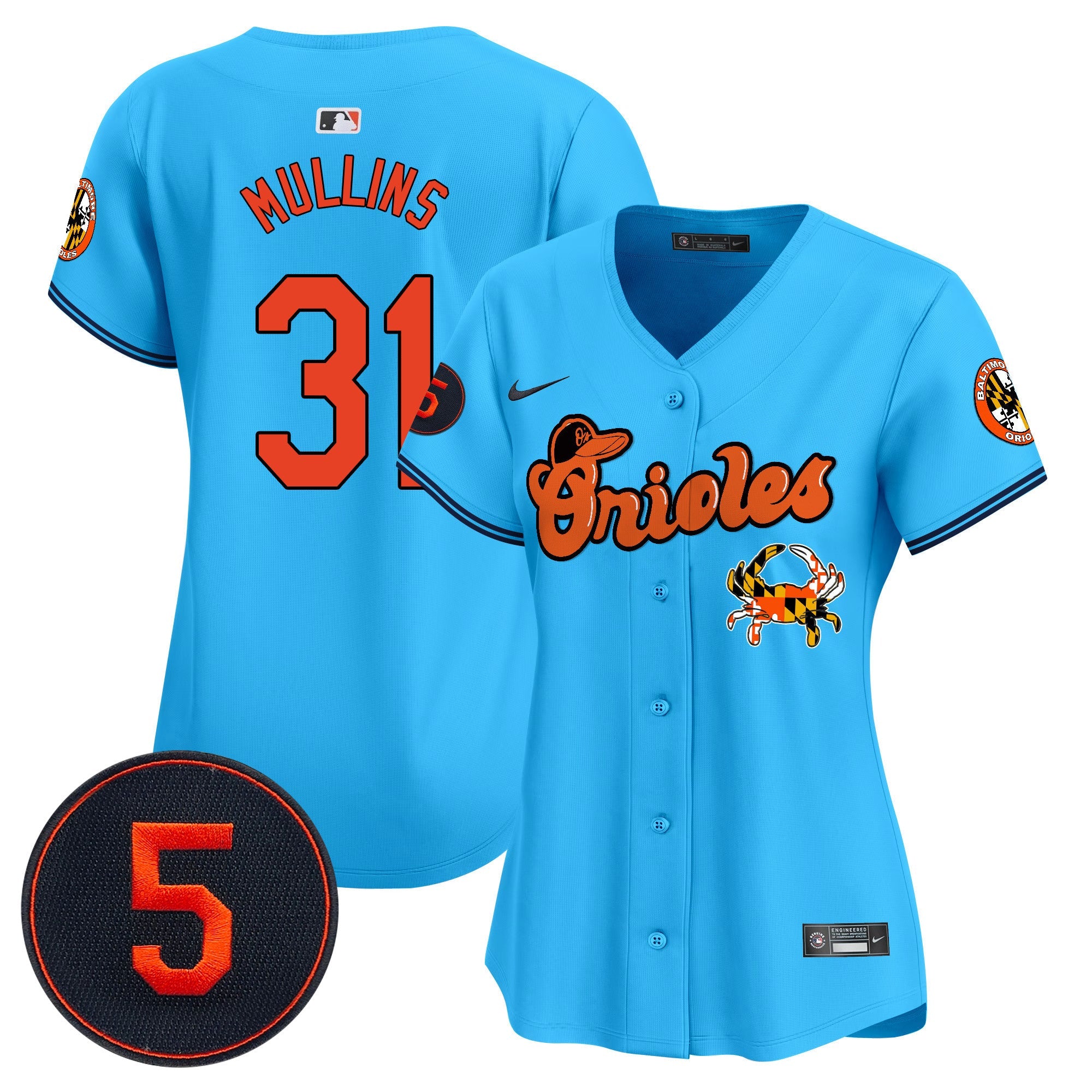 Women’s Baltimore Robinson Patch Vapor Premier Limited Jersey V6