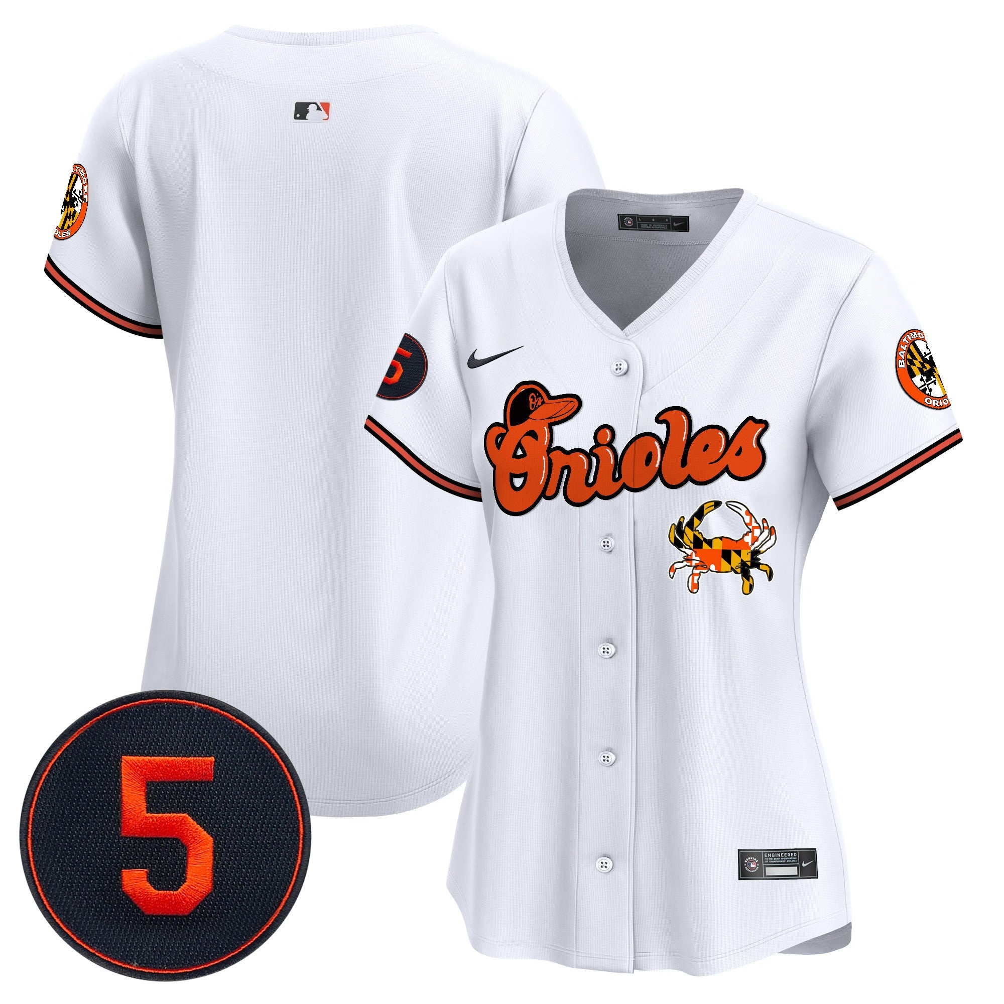 Women’s Baltimore Robinson Patch Vapor Premier Limited Jersey V6