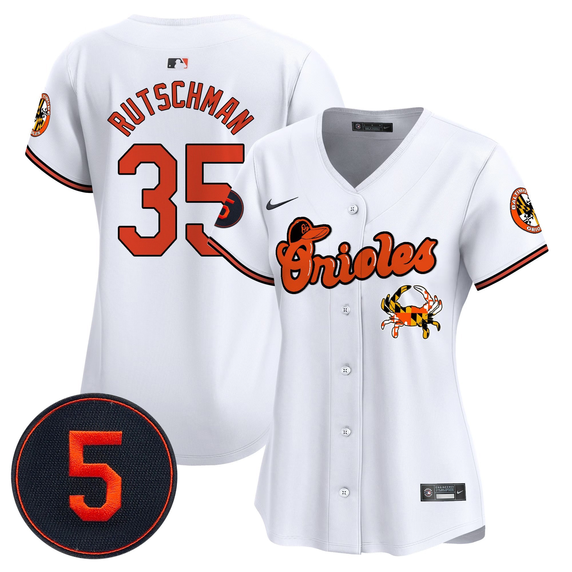 Women’s Baltimore Robinson Patch Vapor Premier Limited Jersey V6
