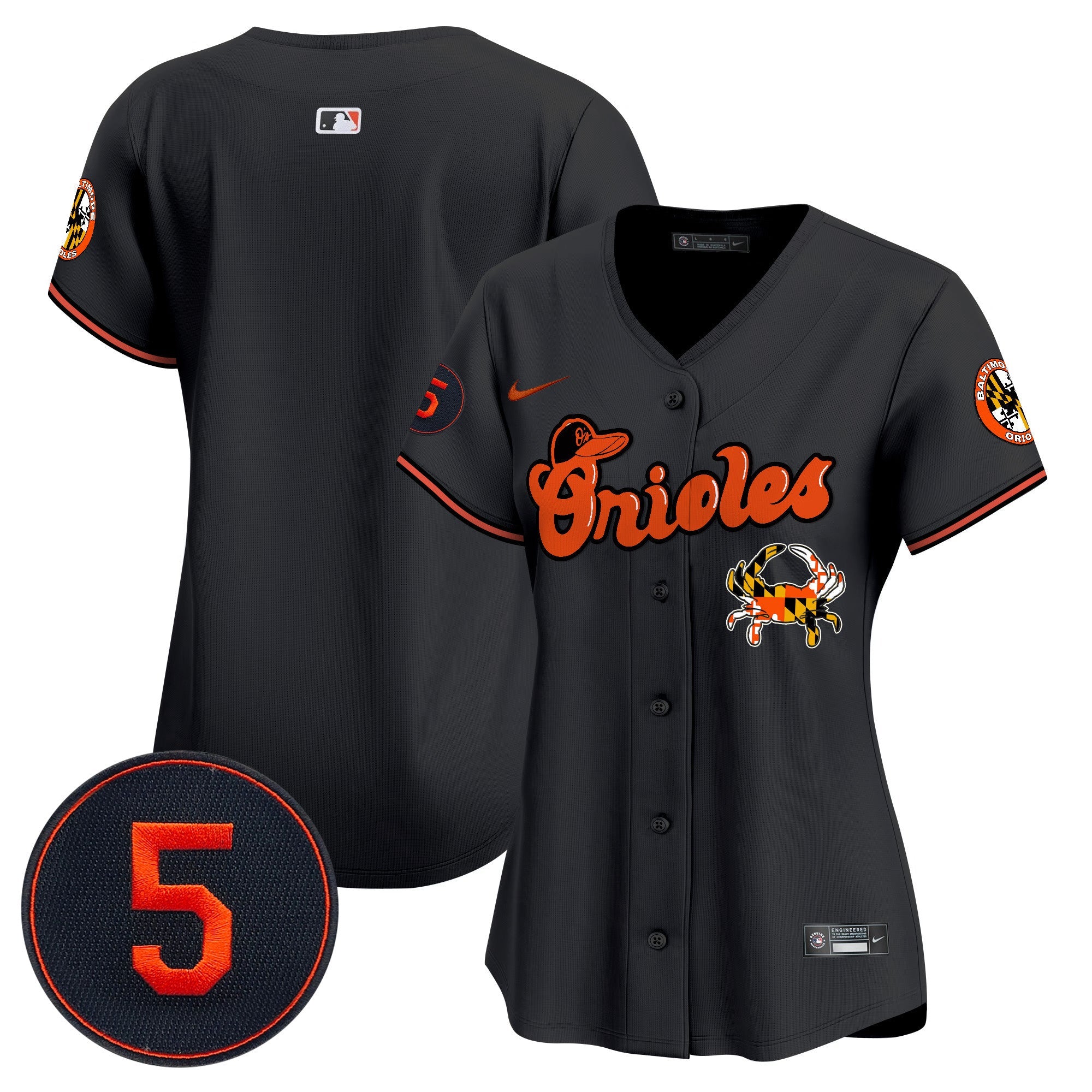 Women’s Baltimore Robinson Patch Vapor Premier Limited Jersey V6