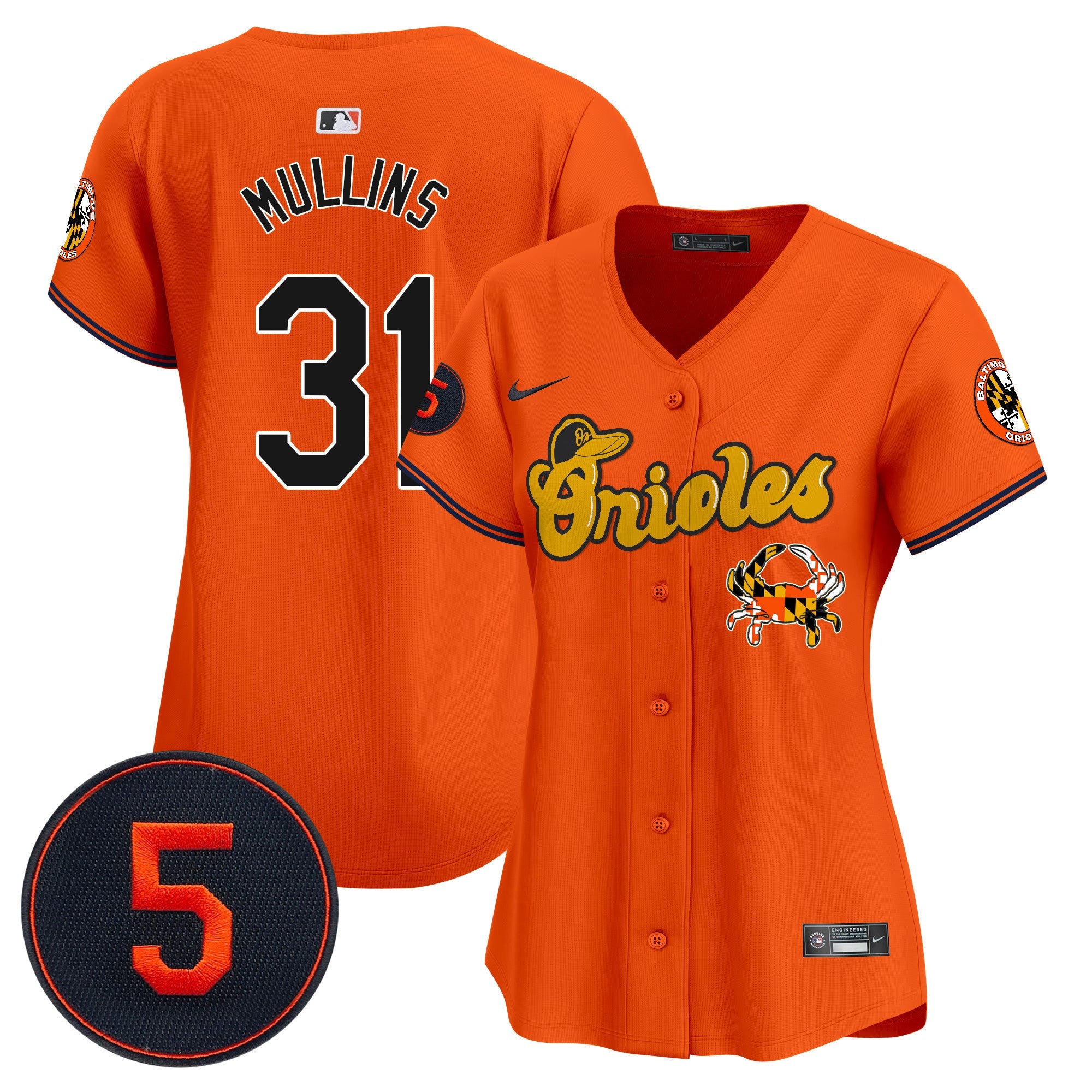 Women’s Baltimore Robinson Patch Vapor Premier Limited Jersey V6