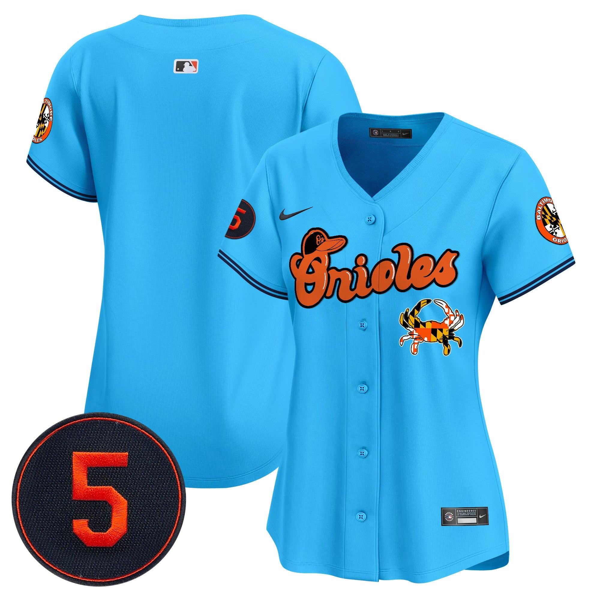 Women’s Baltimore Robinson Patch Vapor Premier Limited Jersey V6