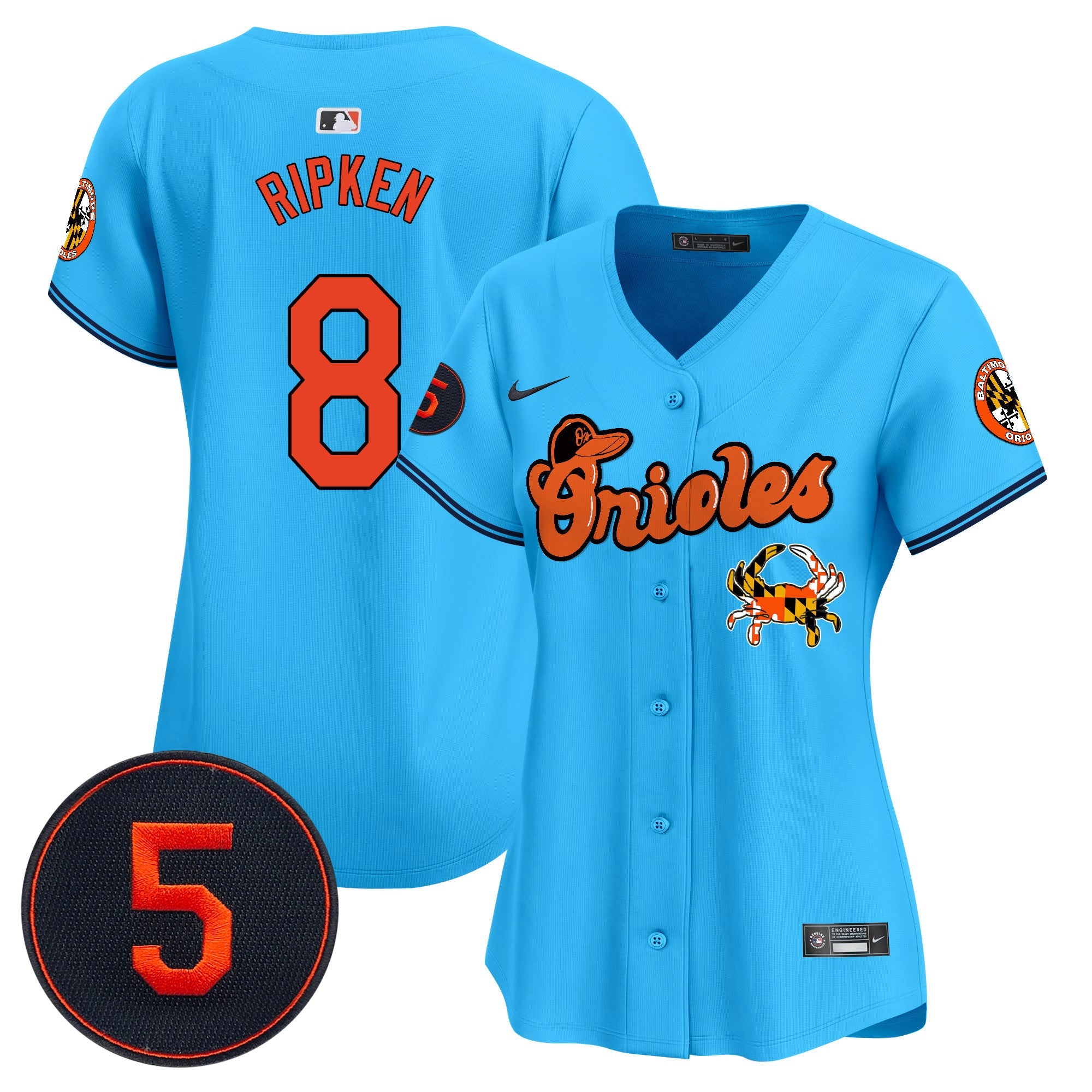 Women’s Baltimore Robinson Patch Vapor Premier Limited Jersey V6