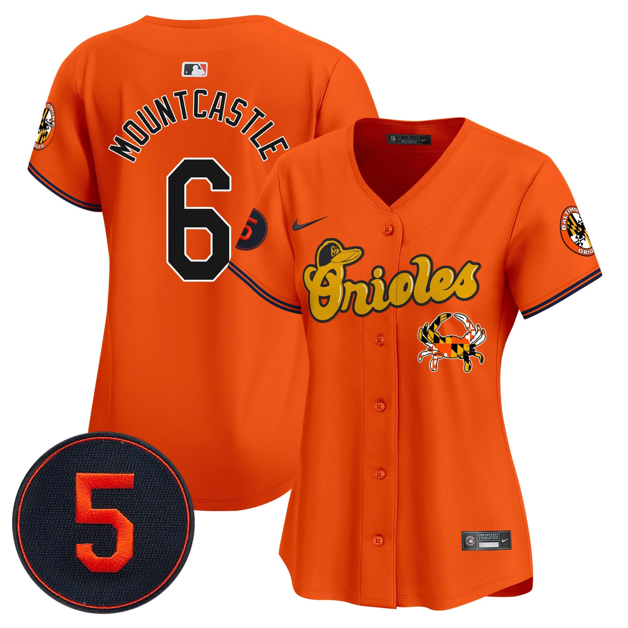 Women’s Baltimore Robinson Patch Vapor Premier Limited Jersey V6