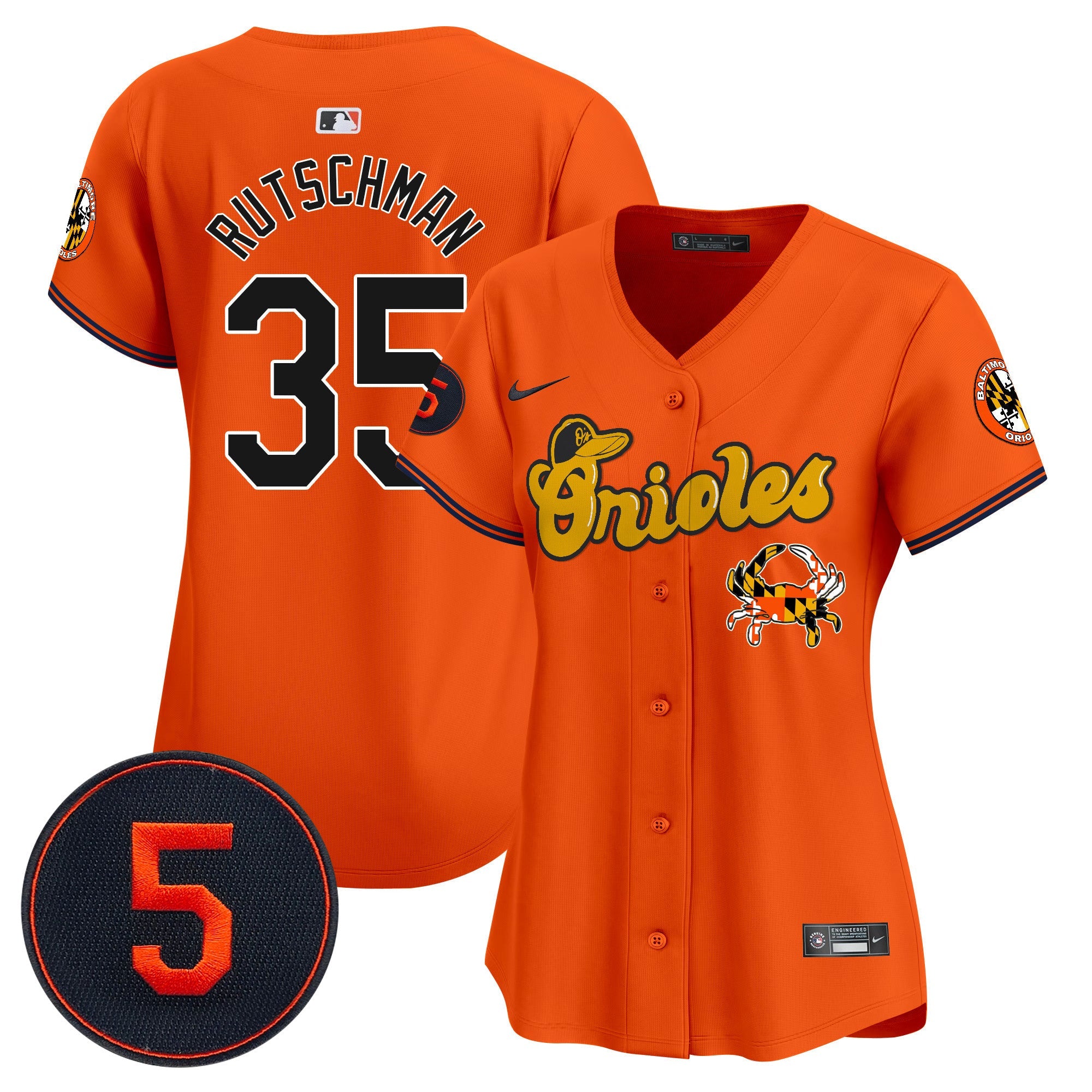 Women’s Baltimore Robinson Patch Vapor Premier Limited Jersey V6