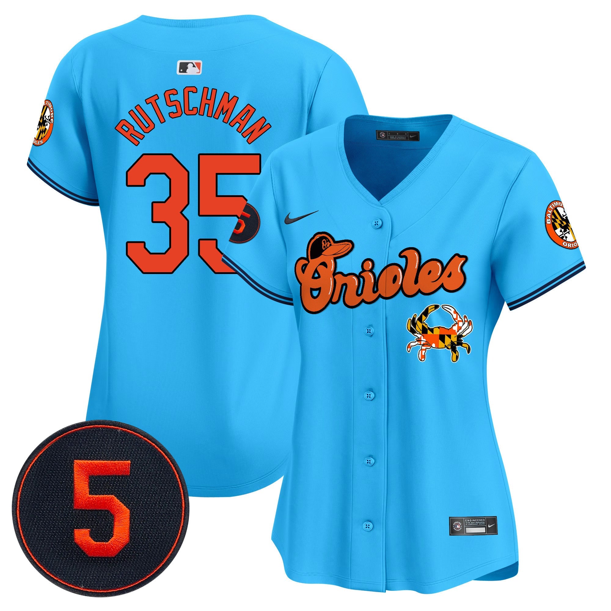 Women’s Baltimore Robinson Patch Vapor Premier Limited Jersey V6