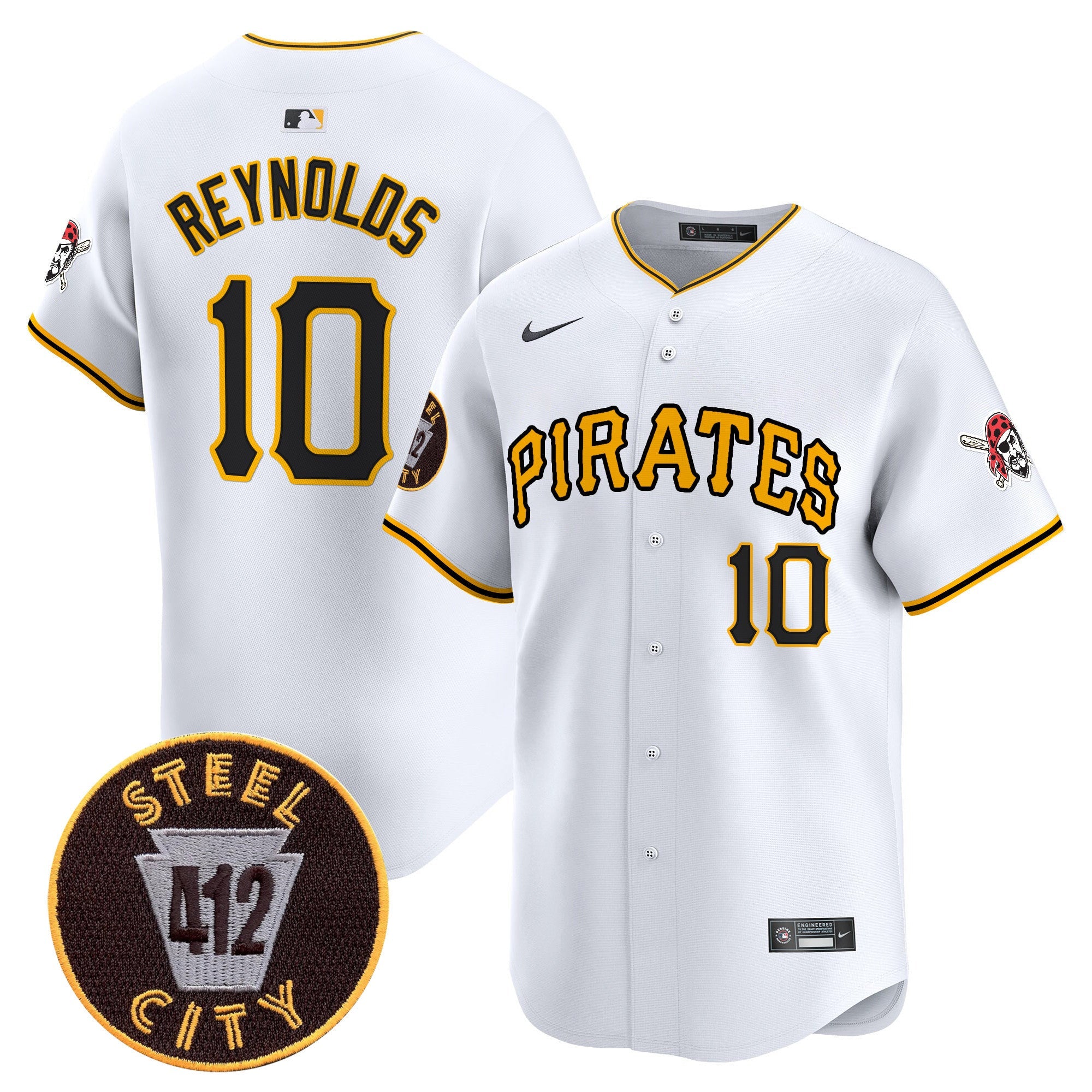 Men’s Pittsburgh 412 Patch Vapor Premier Limited Jersey V3