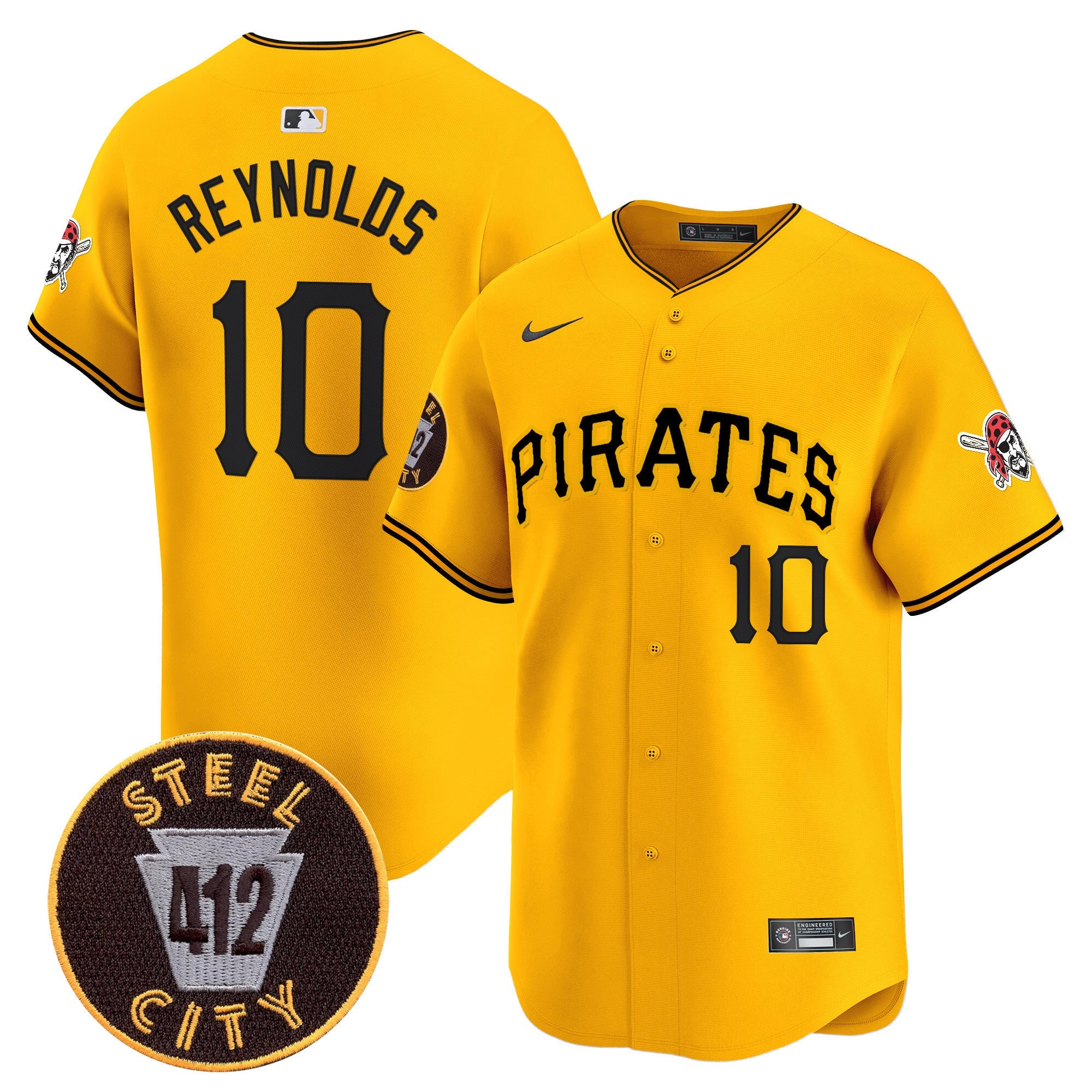 Men’s Pittsburgh 412 Patch Vapor Premier Limited Jersey V3