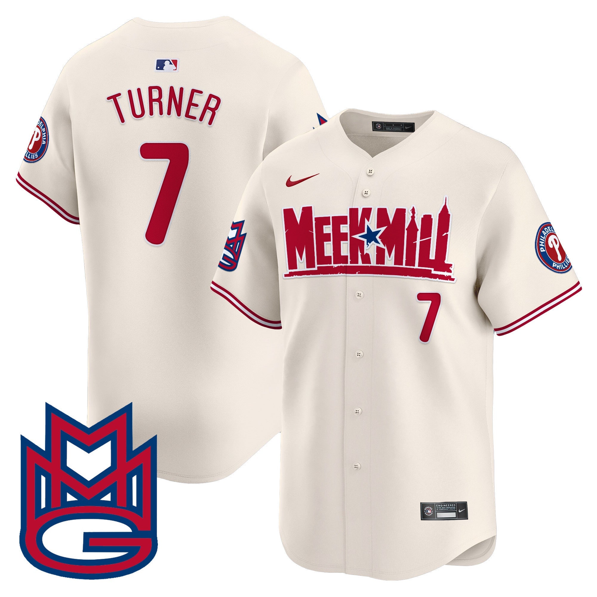 Men’s Meek Mill Vapor Premier Limited Jersey