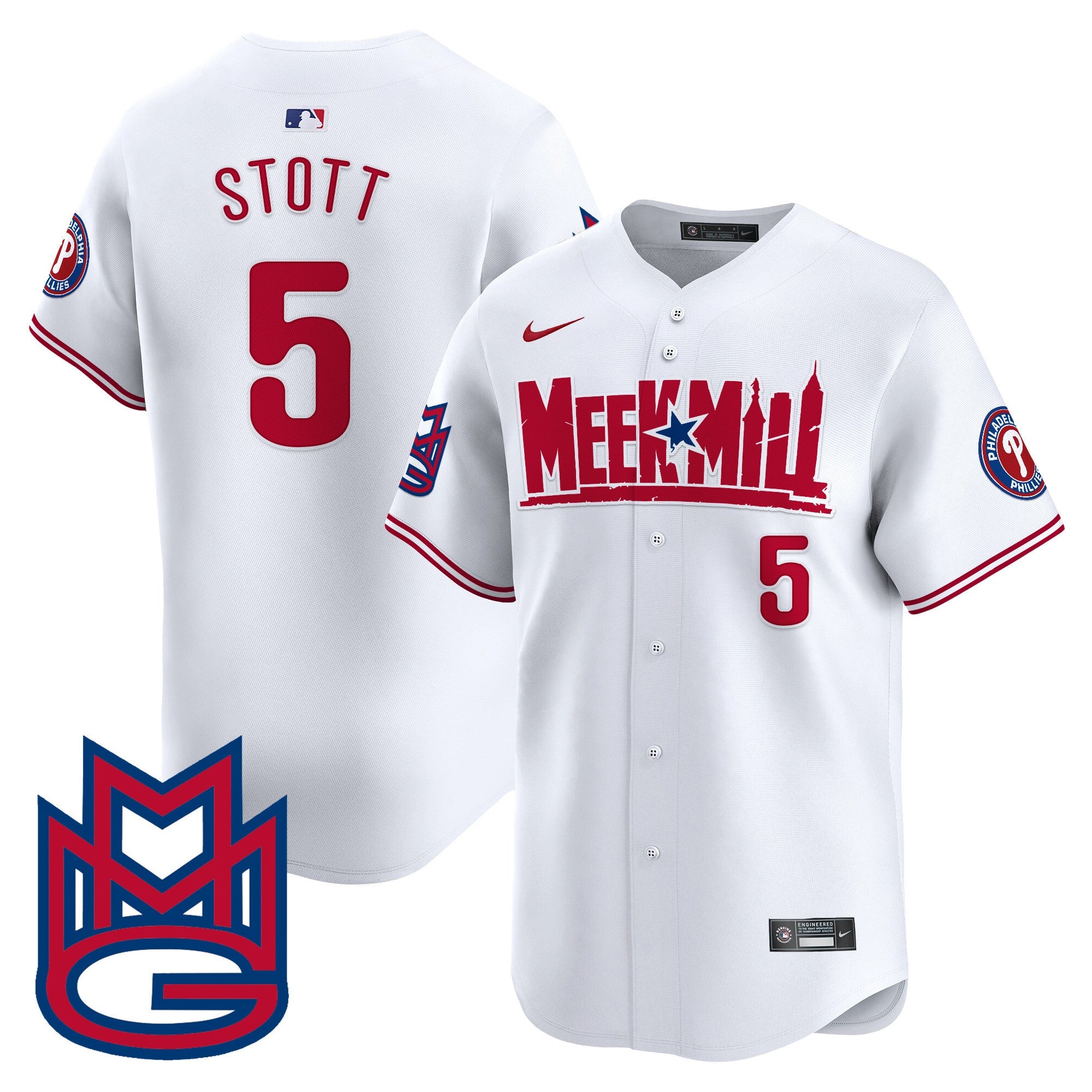 Men’s Meek Mill Vapor Premier Limited Jersey