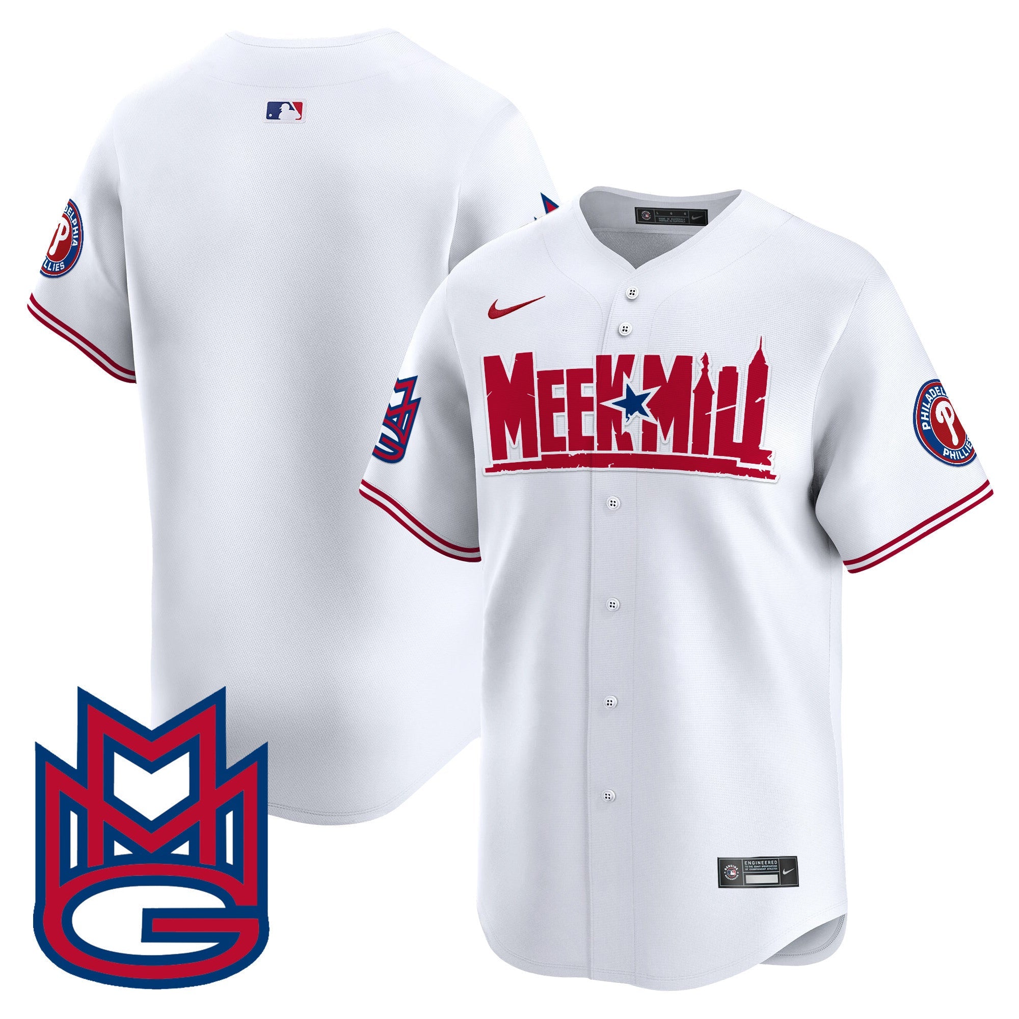Men’s Meek Mill Vapor Premier Limited Jersey