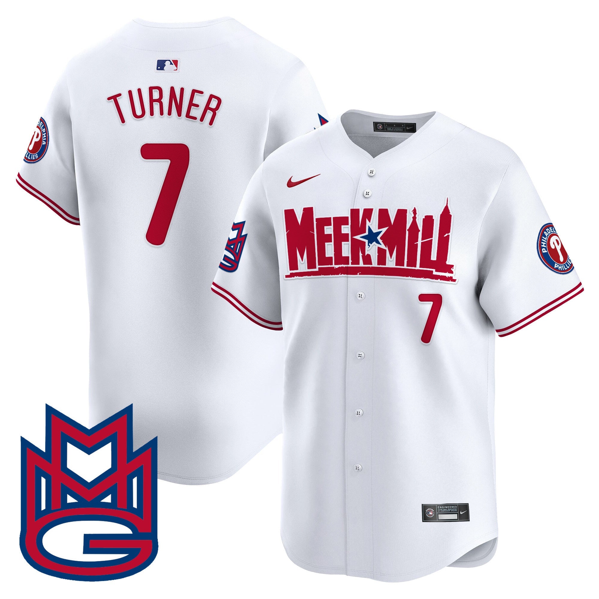 Men’s Meek Mill Vapor Premier Limited Jersey