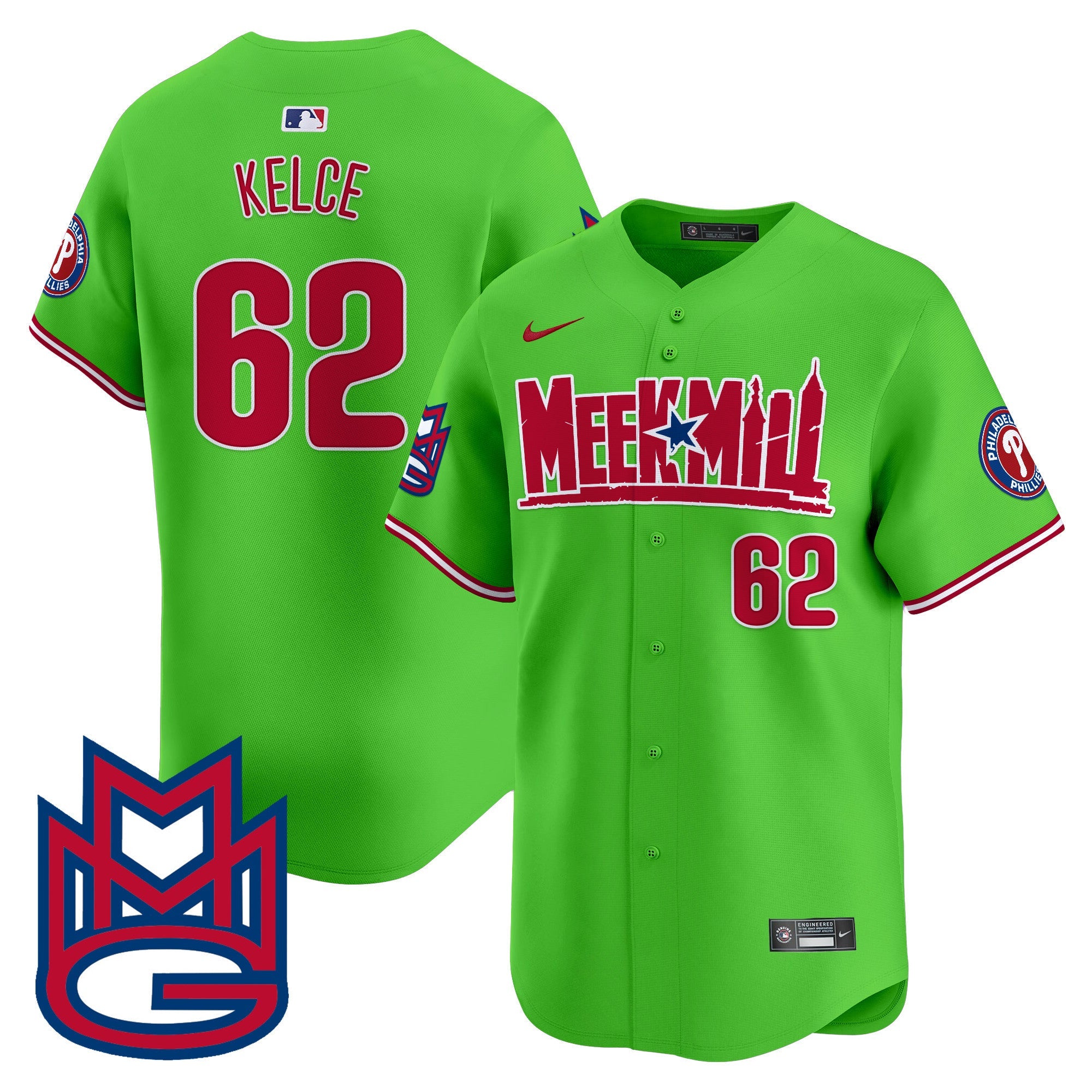 Men’s Meek Mill Vapor Premier Limited Jersey