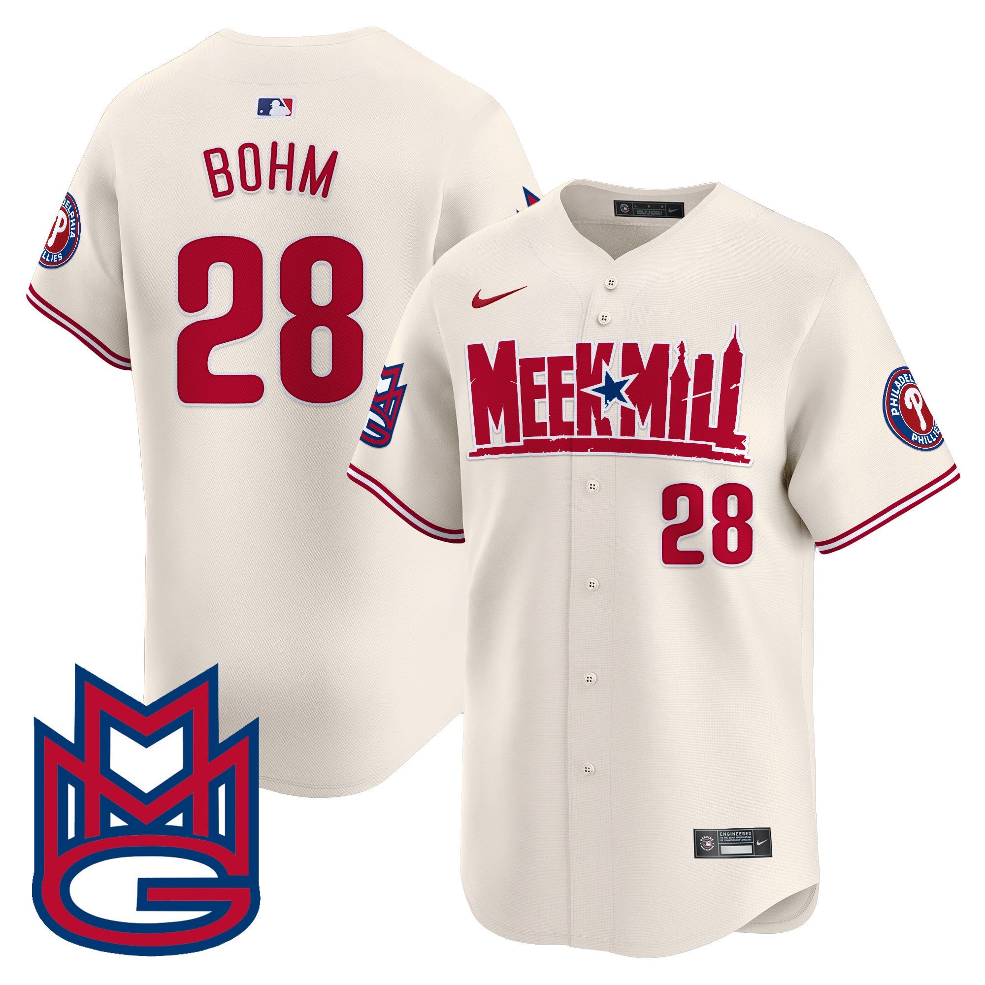 Men’s Meek Mill Vapor Premier Limited Jersey