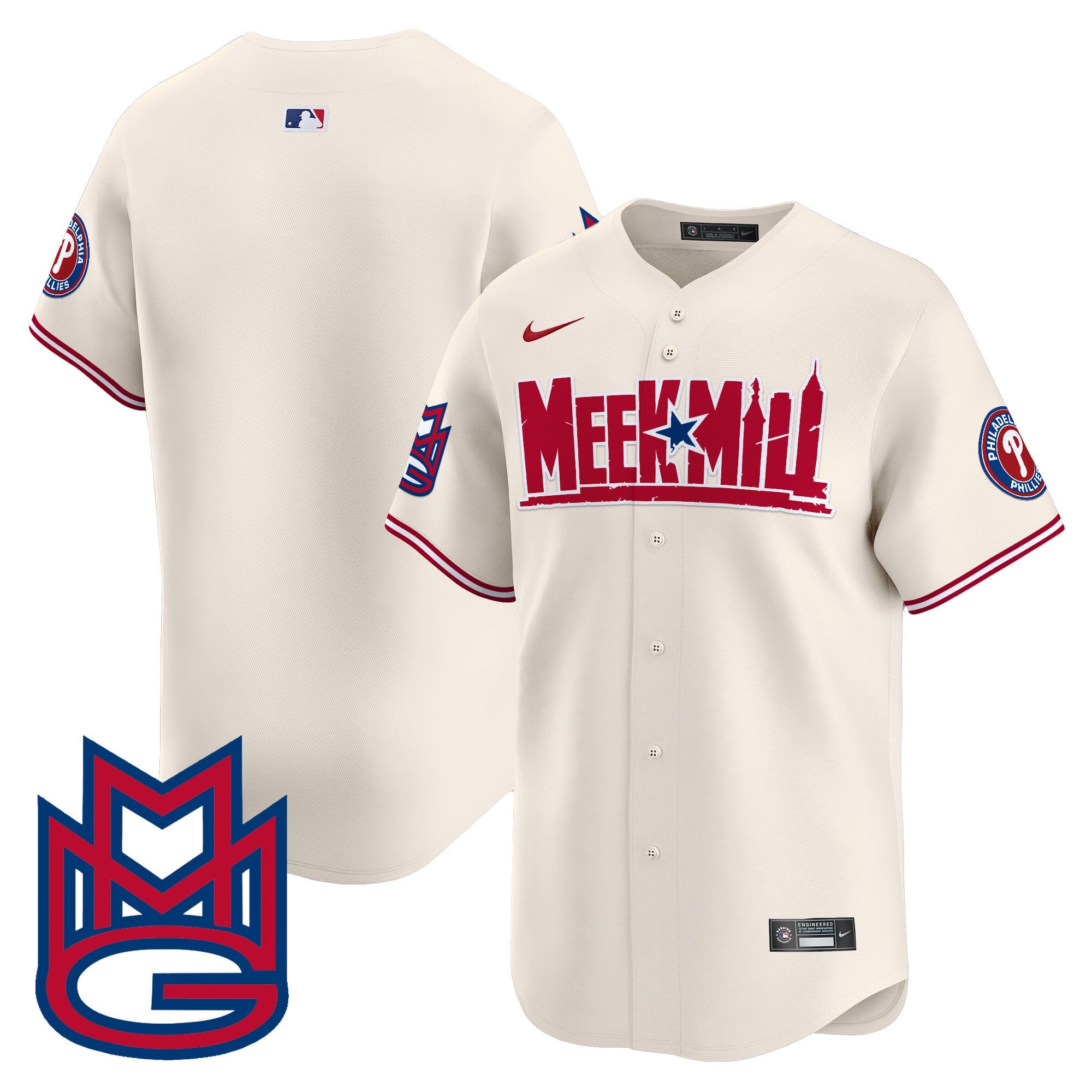 Men’s Meek Mill Vapor Premier Limited Jersey