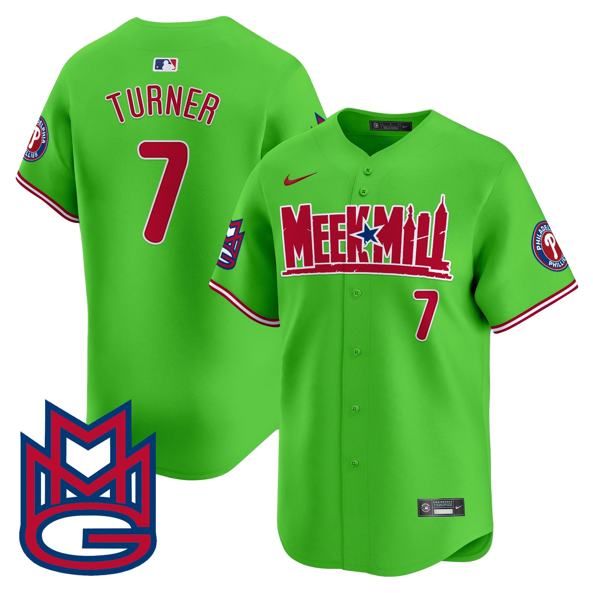 Men’s Meek Mill Vapor Premier Limited Jersey