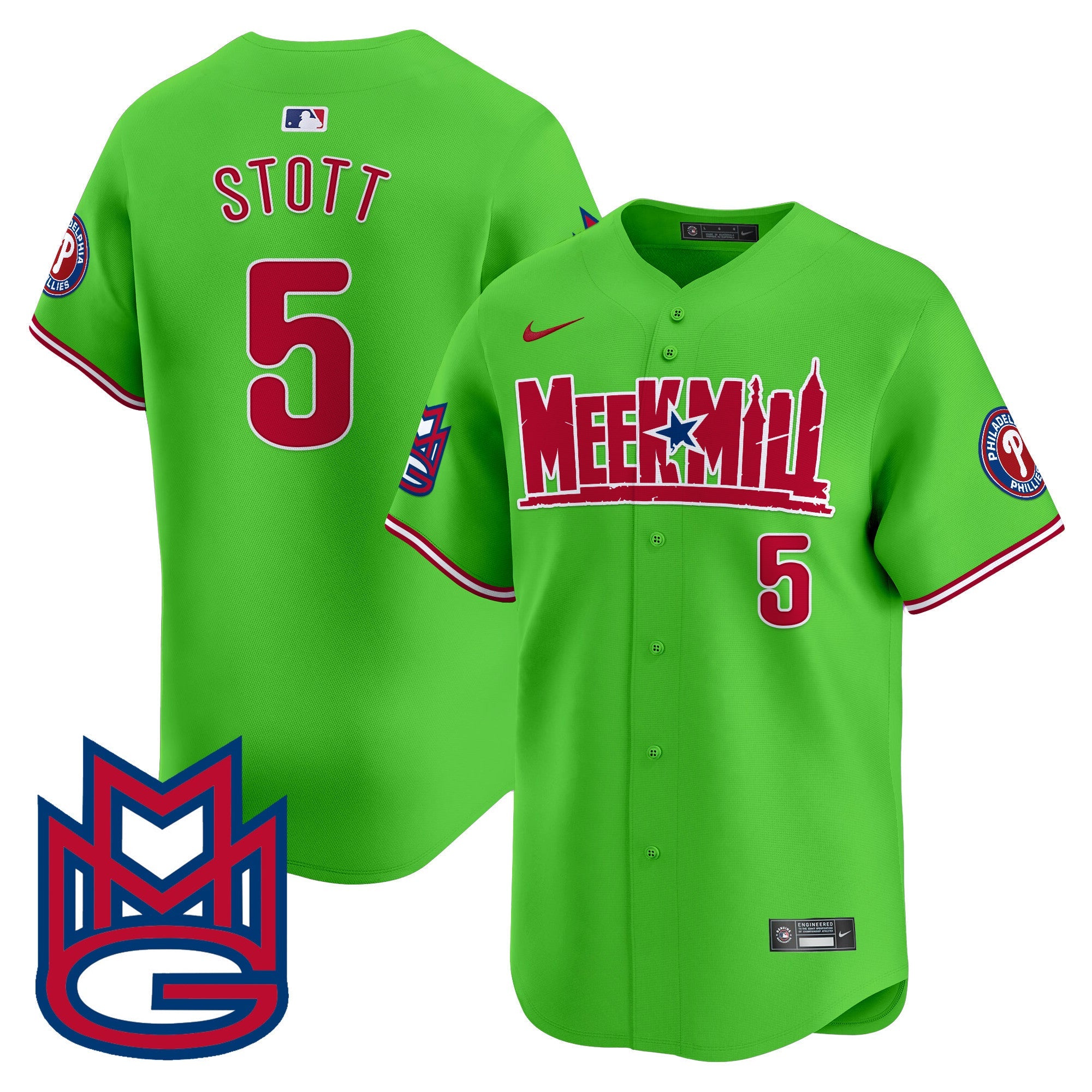 Men’s Meek Mill Vapor Premier Limited Jersey