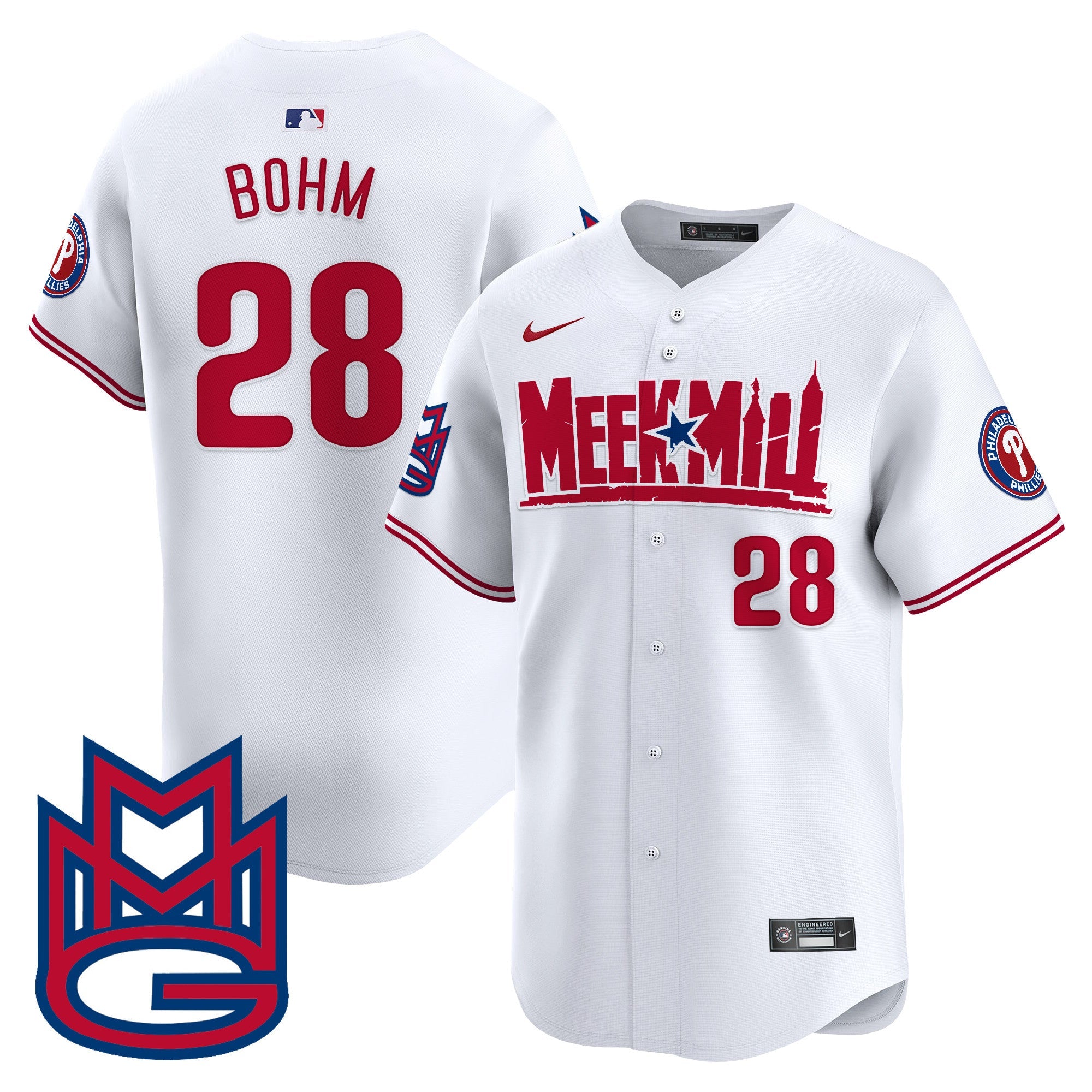 Men’s Meek Mill Vapor Premier Limited Jersey