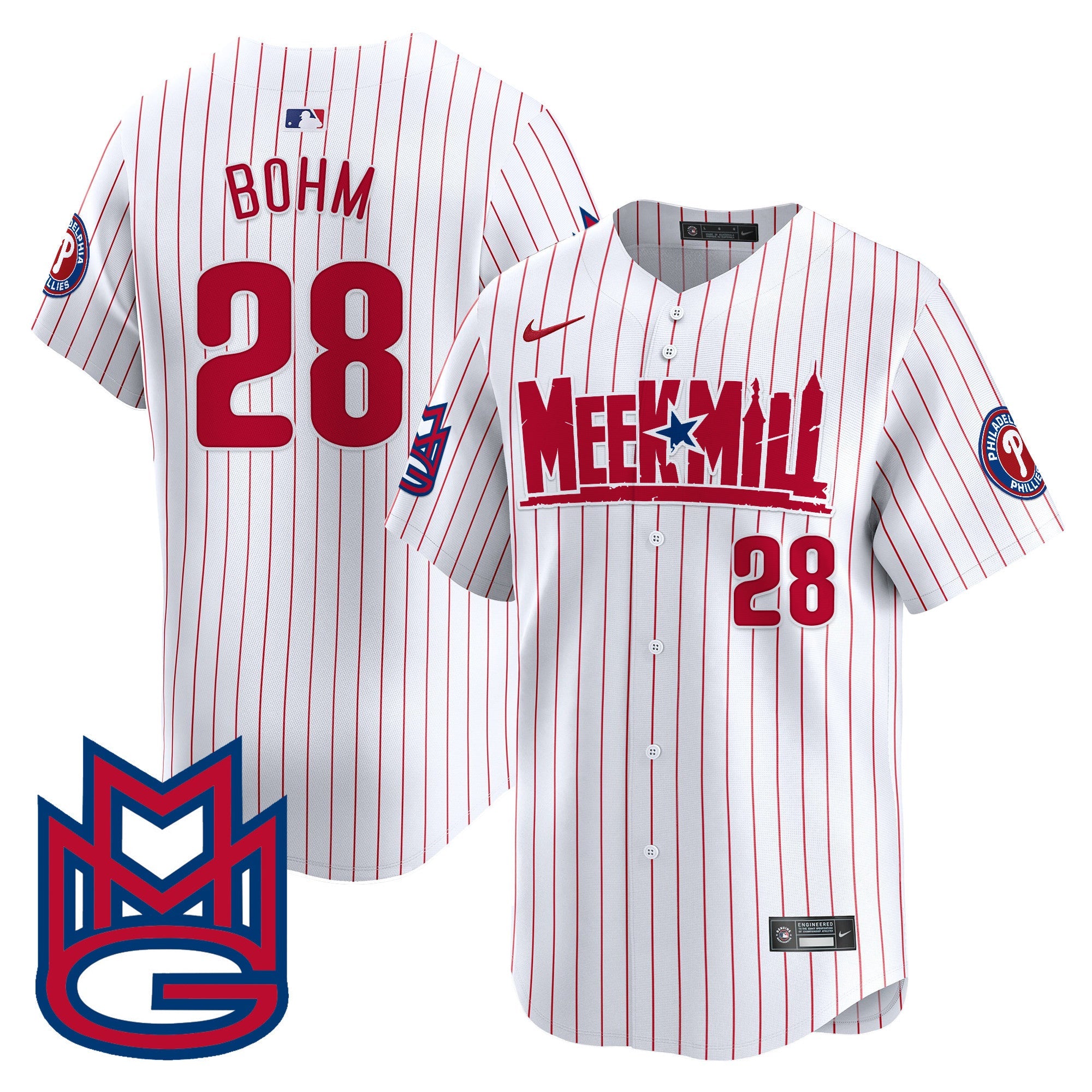 Men’s Meek Mill Vapor Premier Limited Jersey