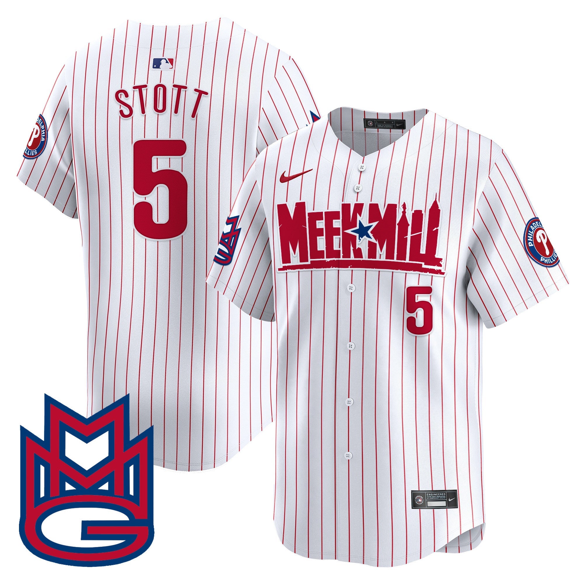 Men’s Meek Mill Vapor Premier Limited Jersey