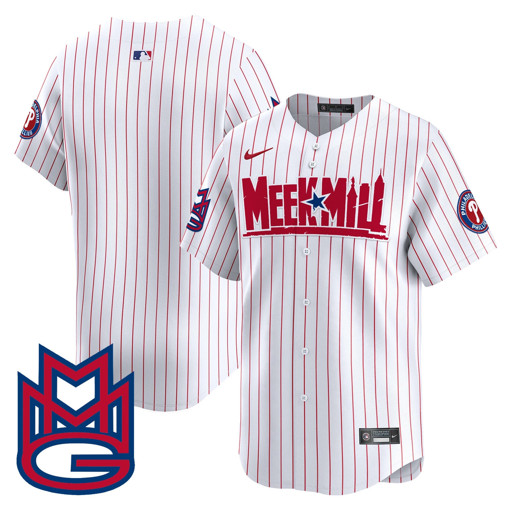 Men’s Meek Mill Vapor Premier Limited Jersey