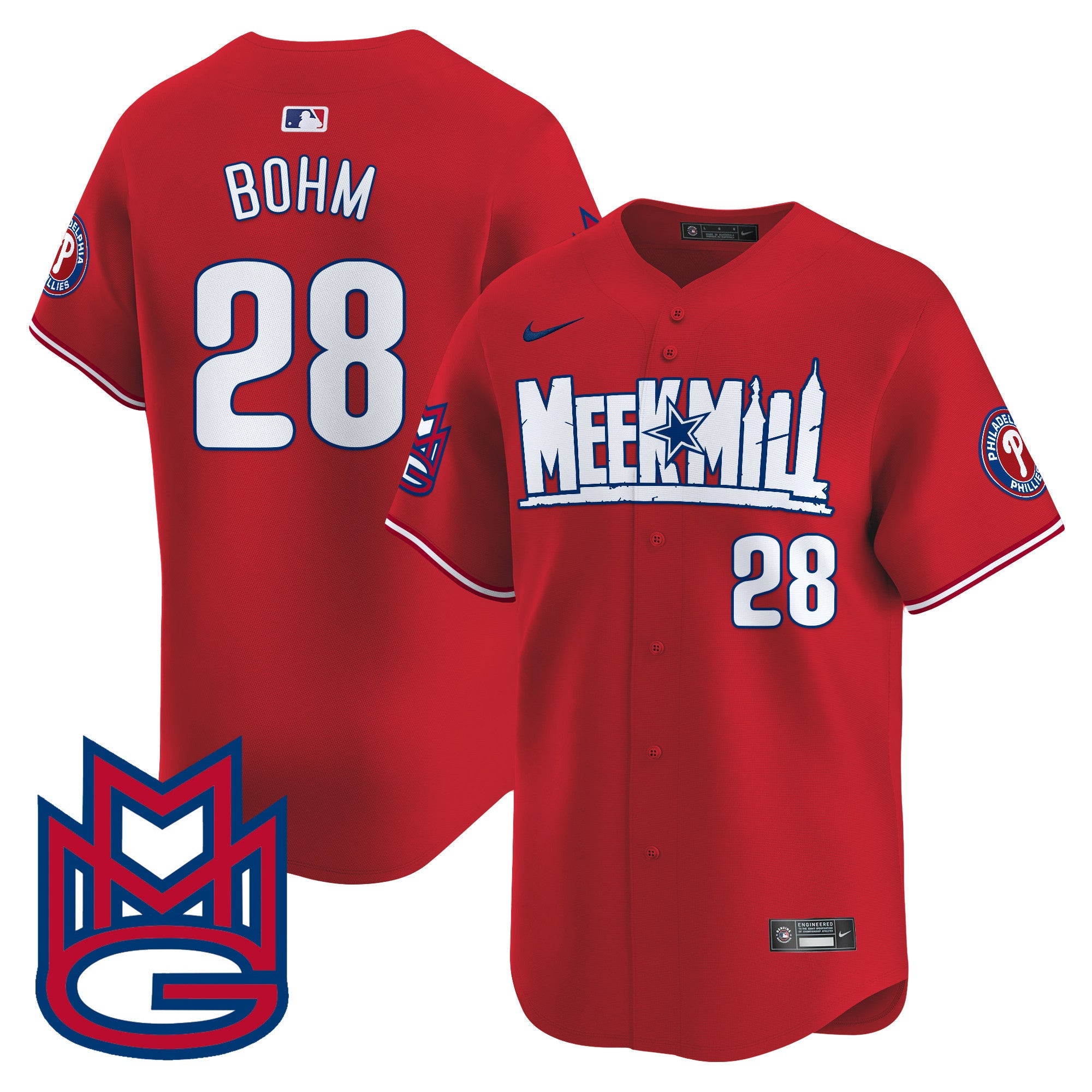 Men’s Meek Mill Vapor Premier Limited Jersey