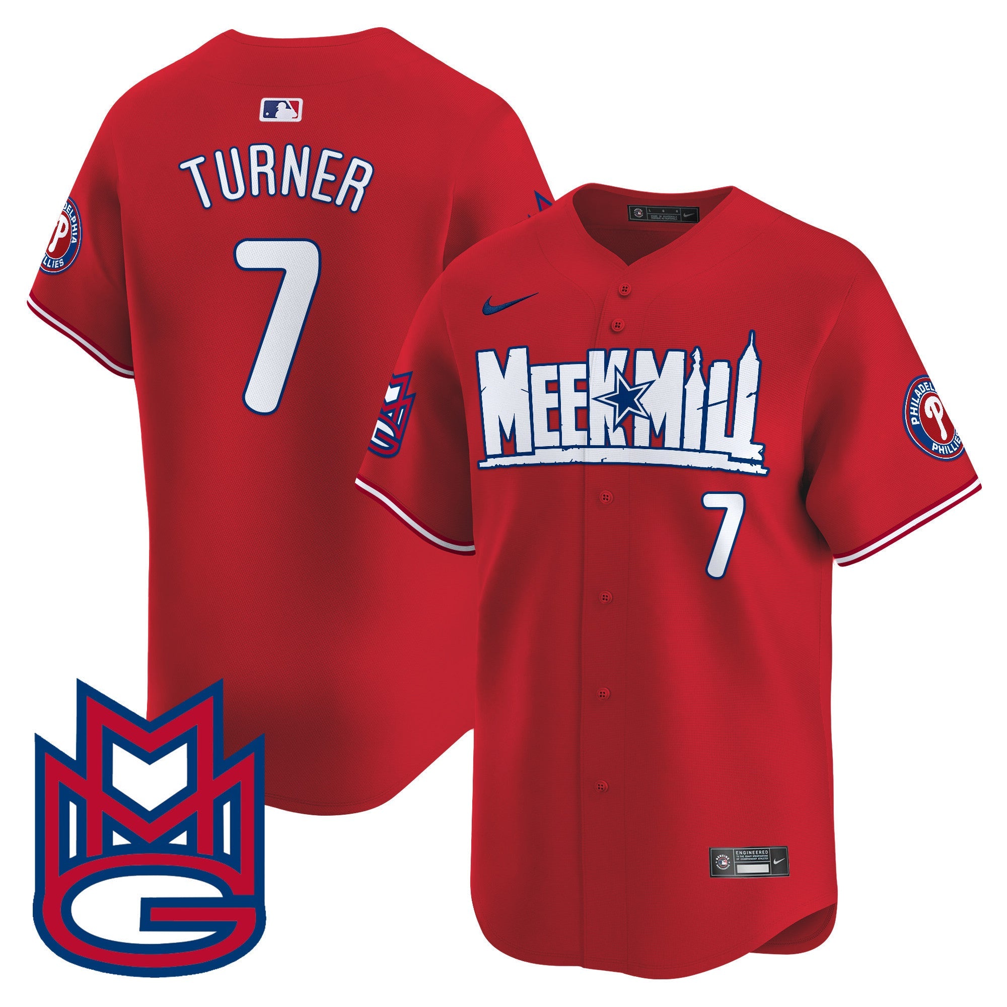 Men’s Meek Mill Vapor Premier Limited Jersey
