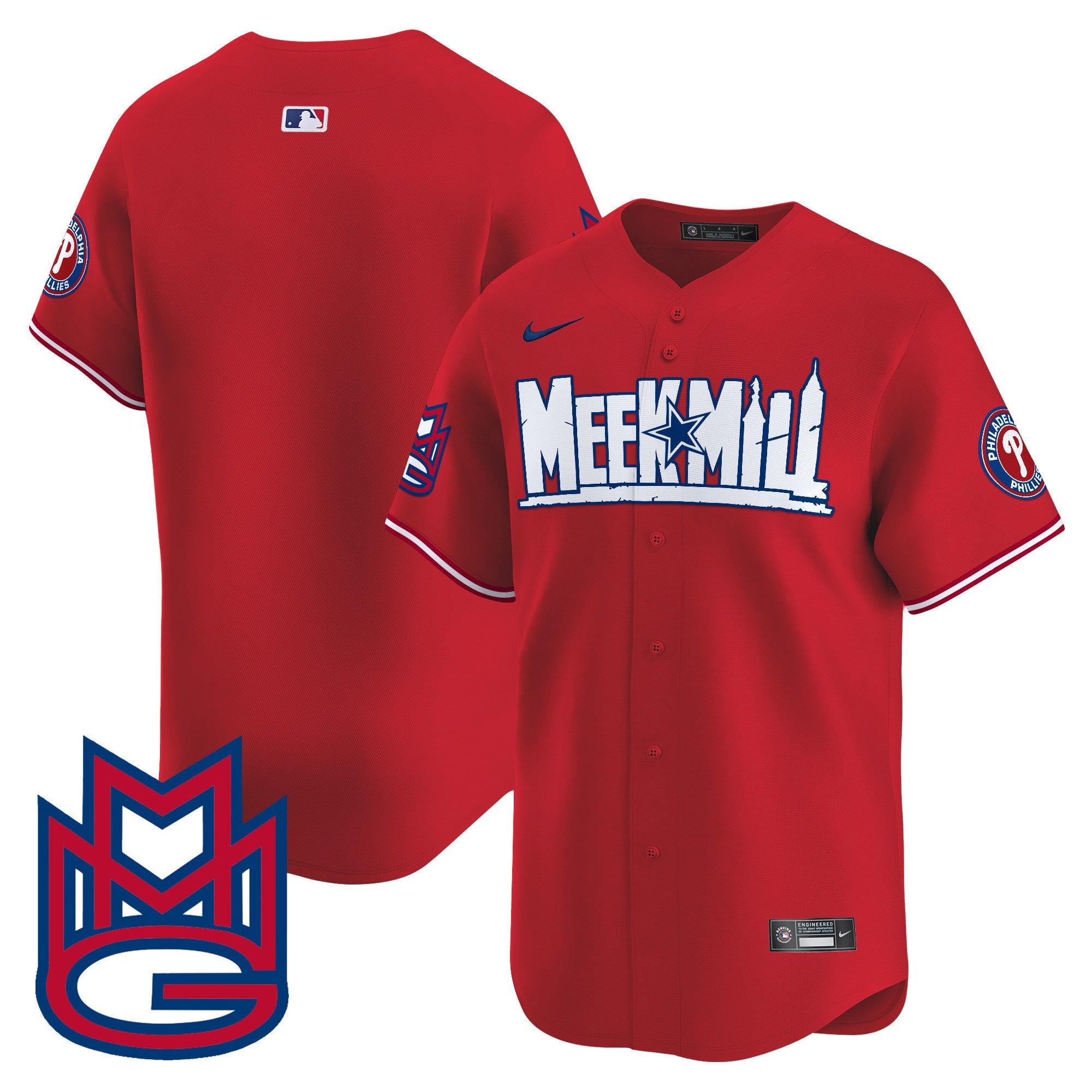 Men’s Meek Mill Vapor Premier Limited Jersey