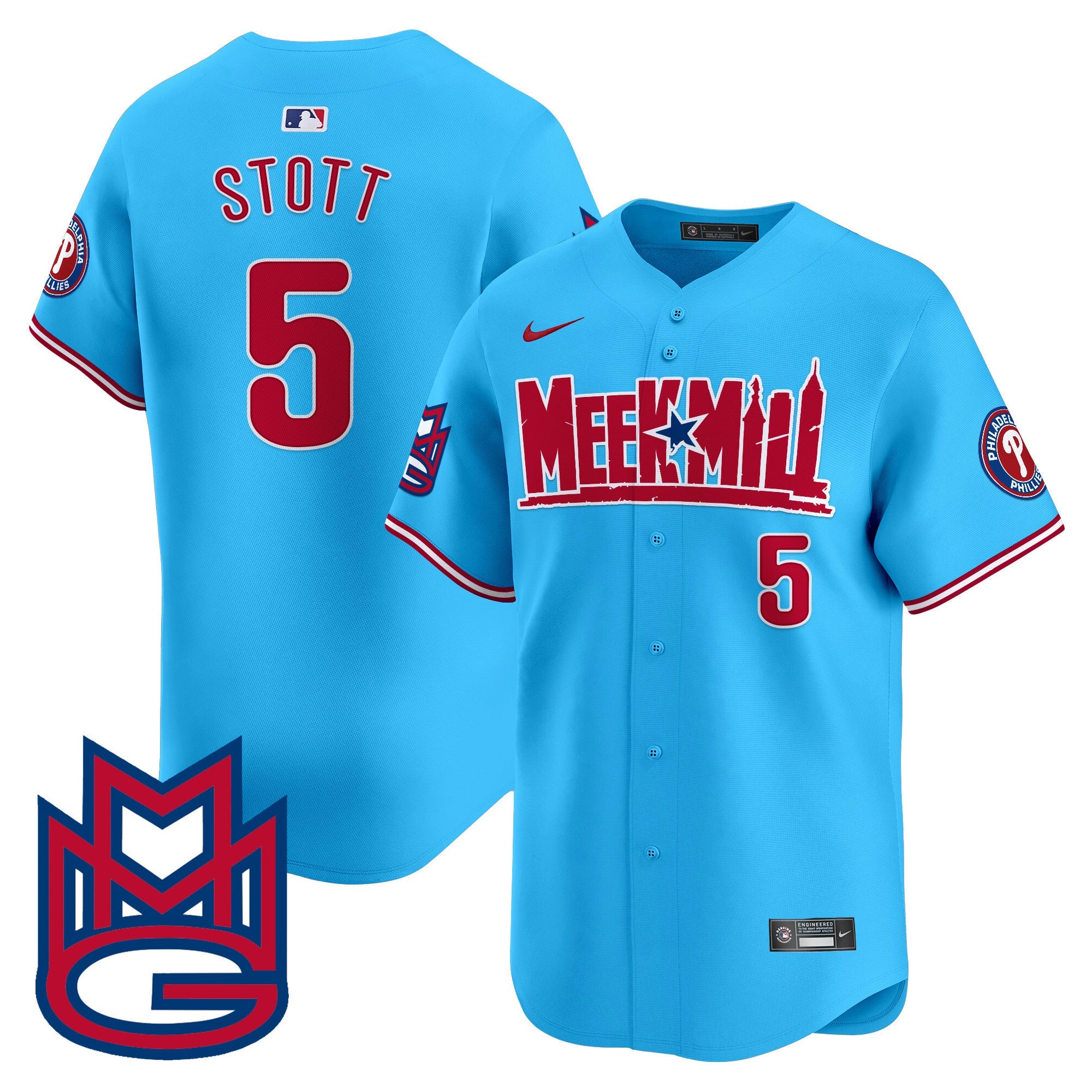 Men’s Meek Mill Vapor Premier Limited Jersey